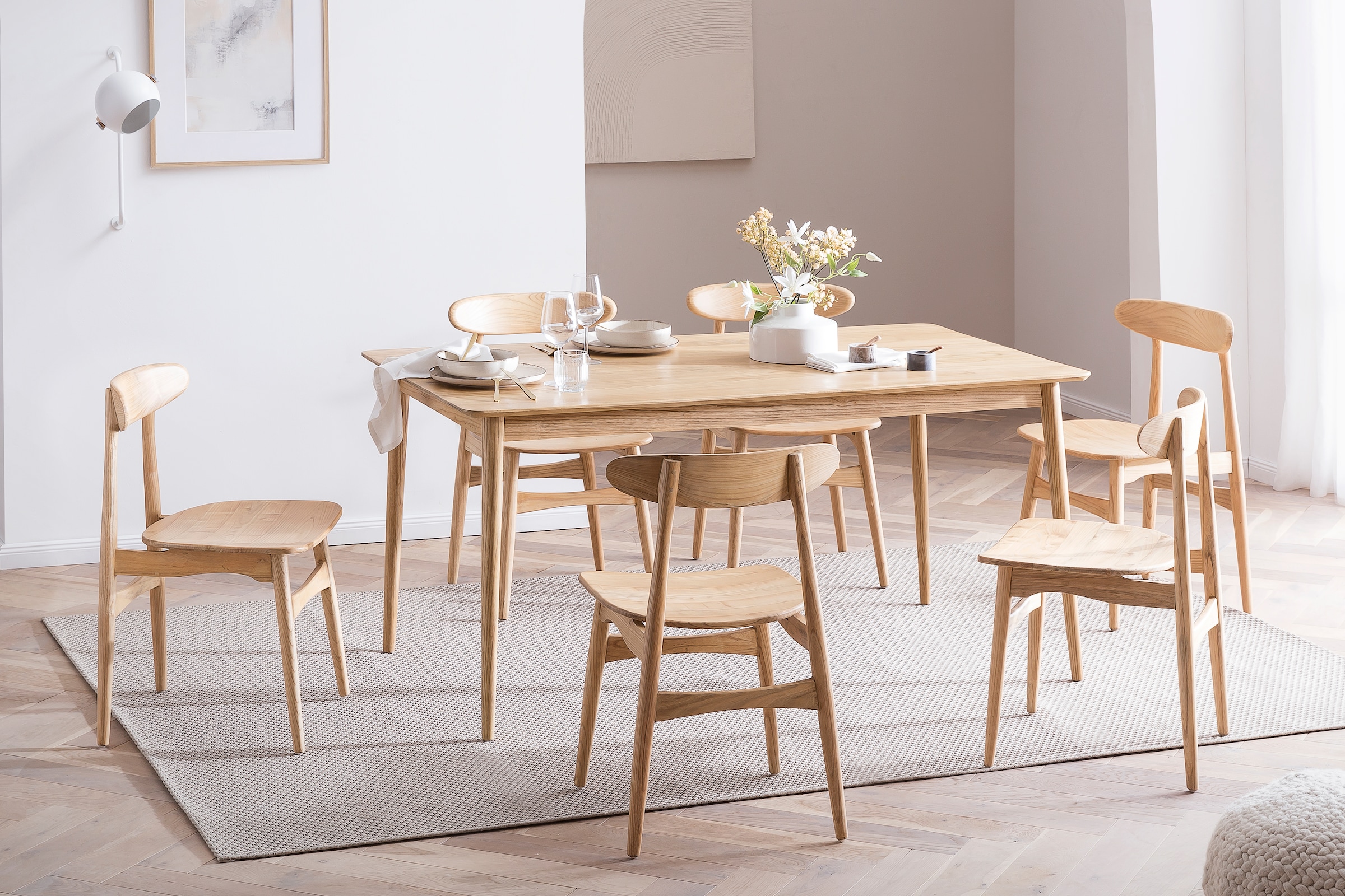 SIT Esszimmerstuhl, 1 St., mit sichtbarer Maserung