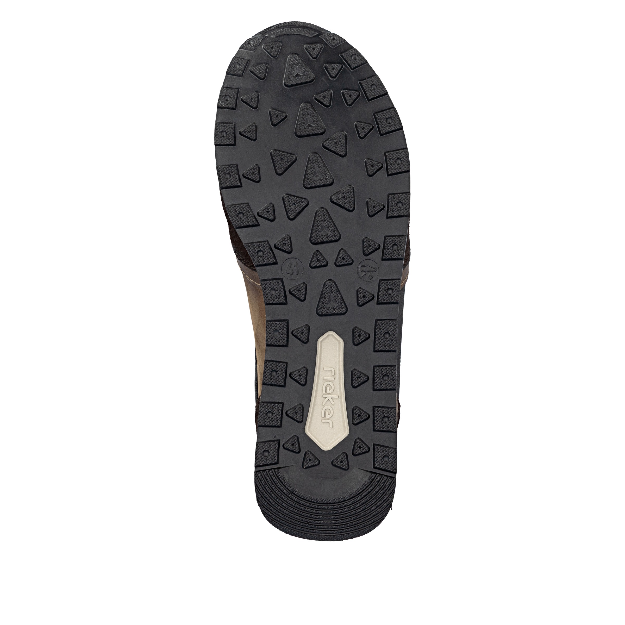 Rieker Sneaker, Halbschuh, Schnürschuh, Freizeitsneaker mit weichem Schaftrand