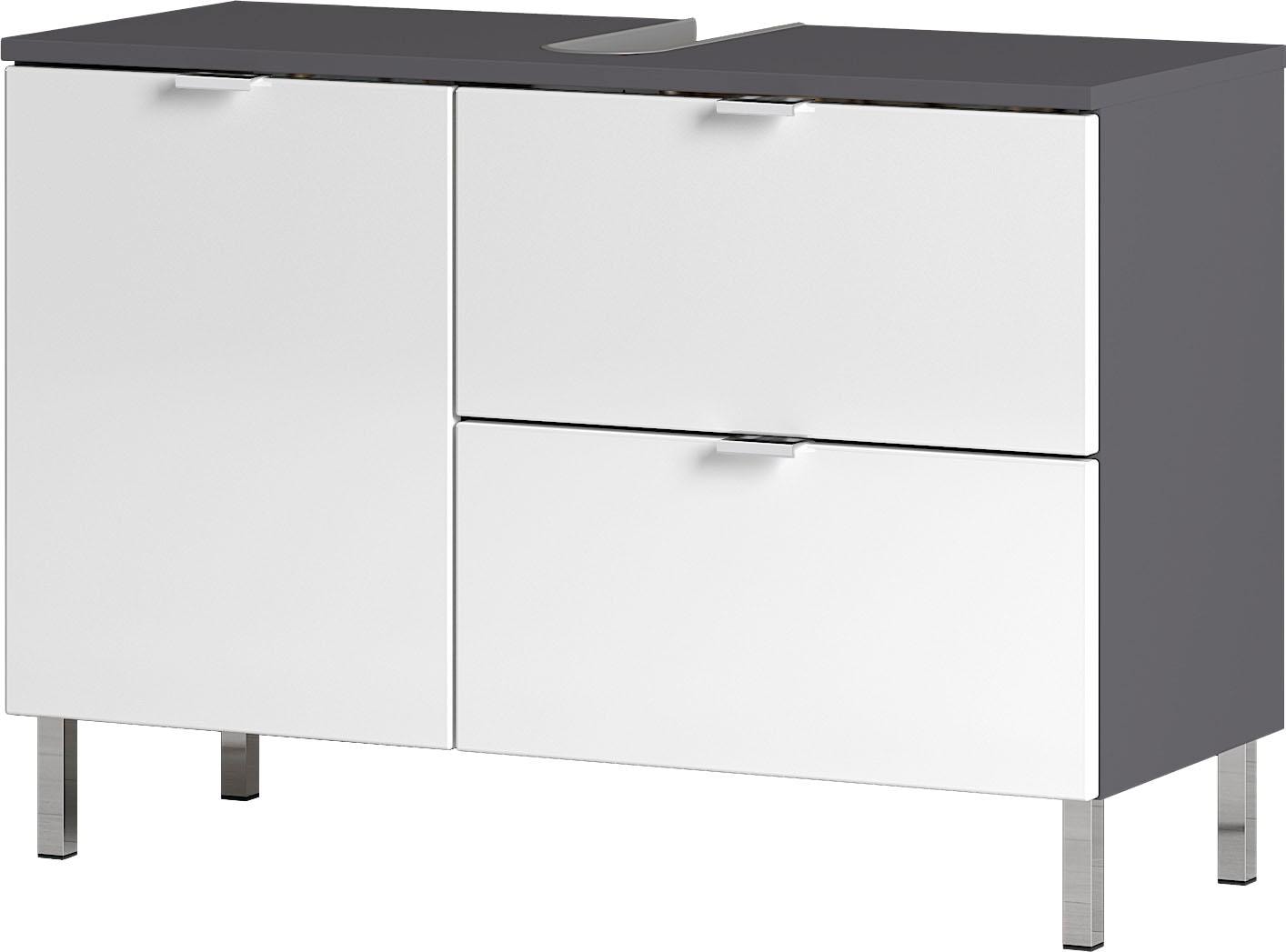 GERMANIA Waschbeckenunterschrank »GW-Mauresa«, in 2 Breiten, mit Schublade (+ Klappe), Soft-Close, Made in Germany