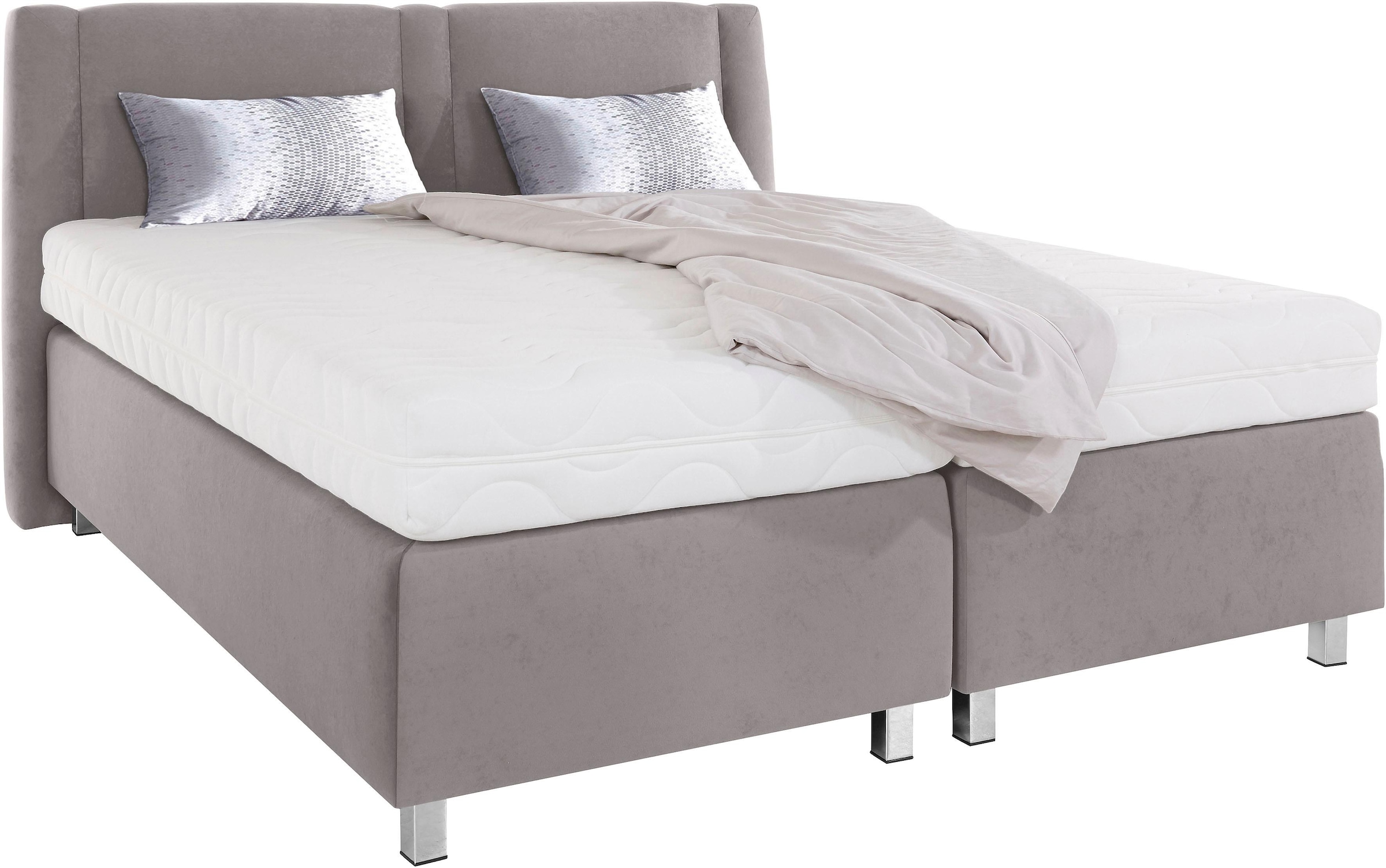 Westfalia Schlafkomfort Boxspringbett, inkl. Zierkissen