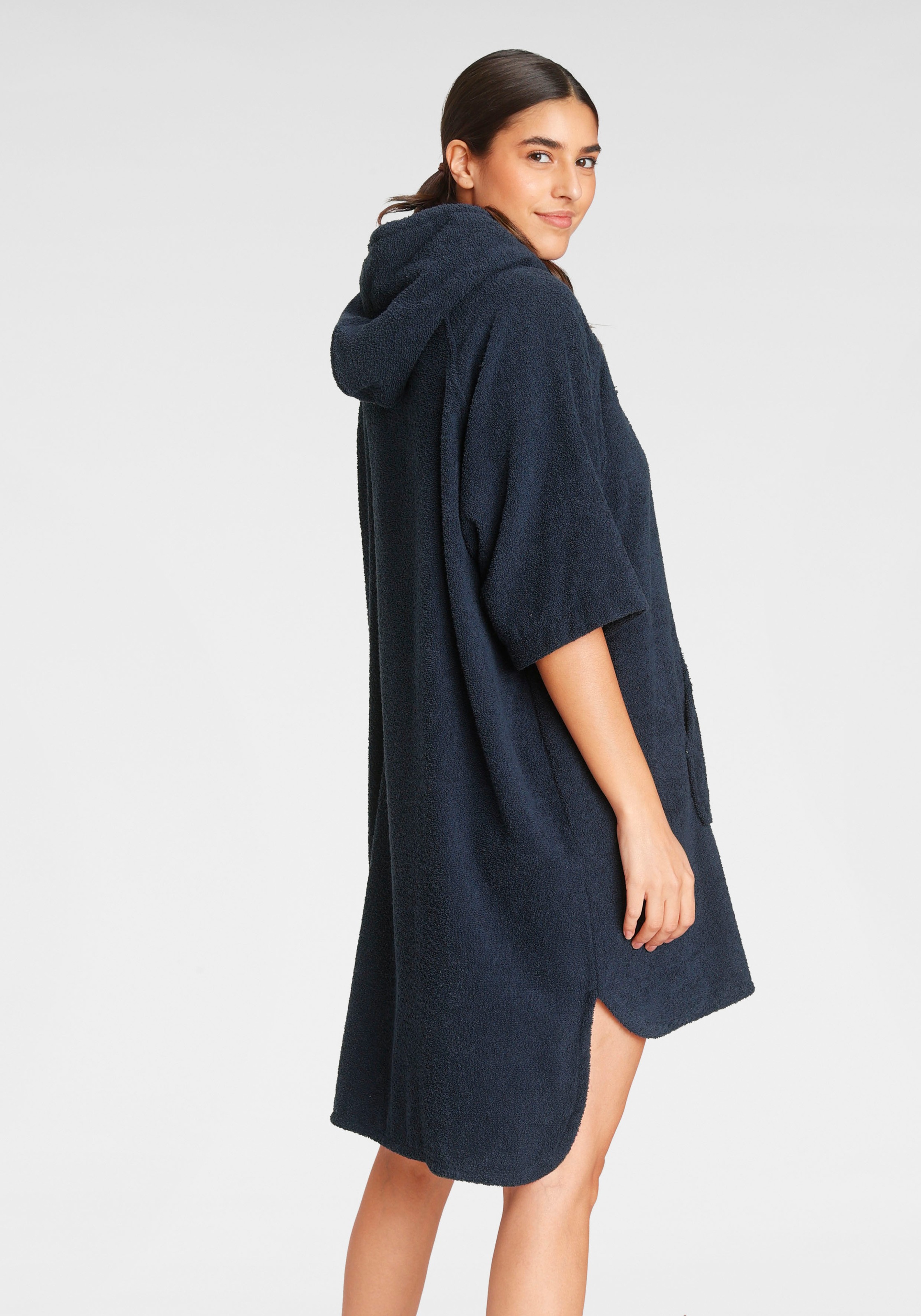 TOM TAILOR HOME Badeponcho »Surf Poncho«, (1 St.), mit Bauchtasche