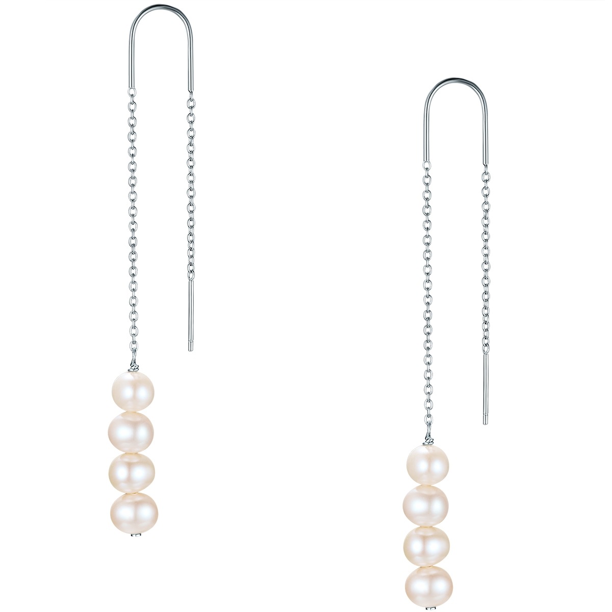 Valero Pearls Paar Ohrhänger »Set: VP978«, (2 tlg.), mit Süßwasser-Zuchtperle