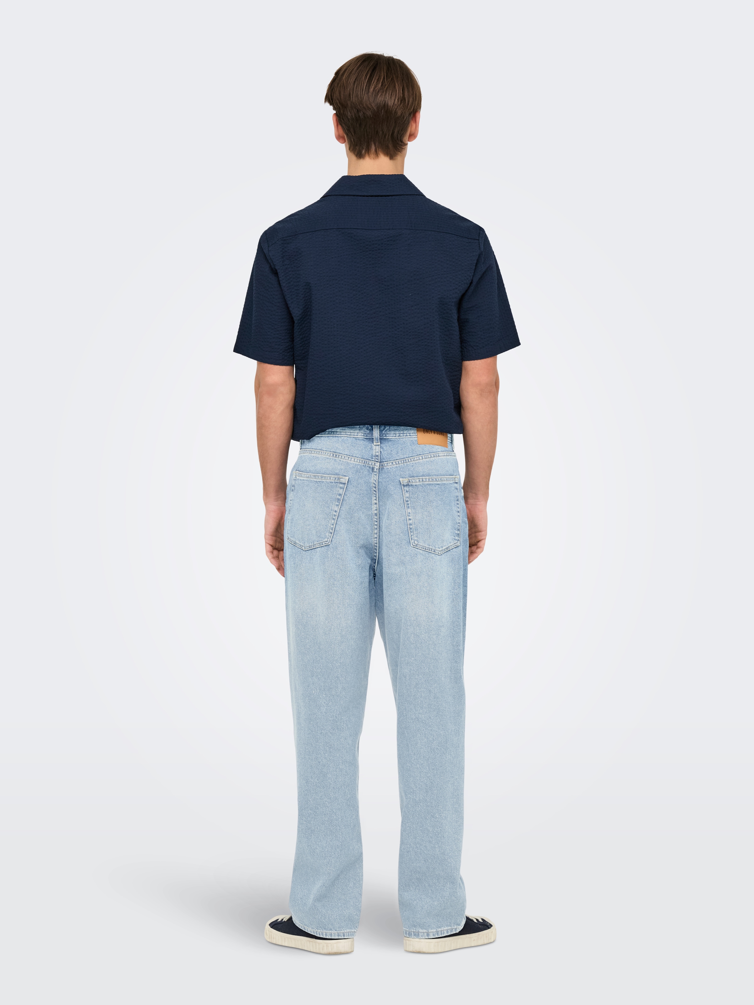 ONLY & SONS Loose-fit-Jeans »ONSFADE LOOSE BOX TAI DNM MU OTL«