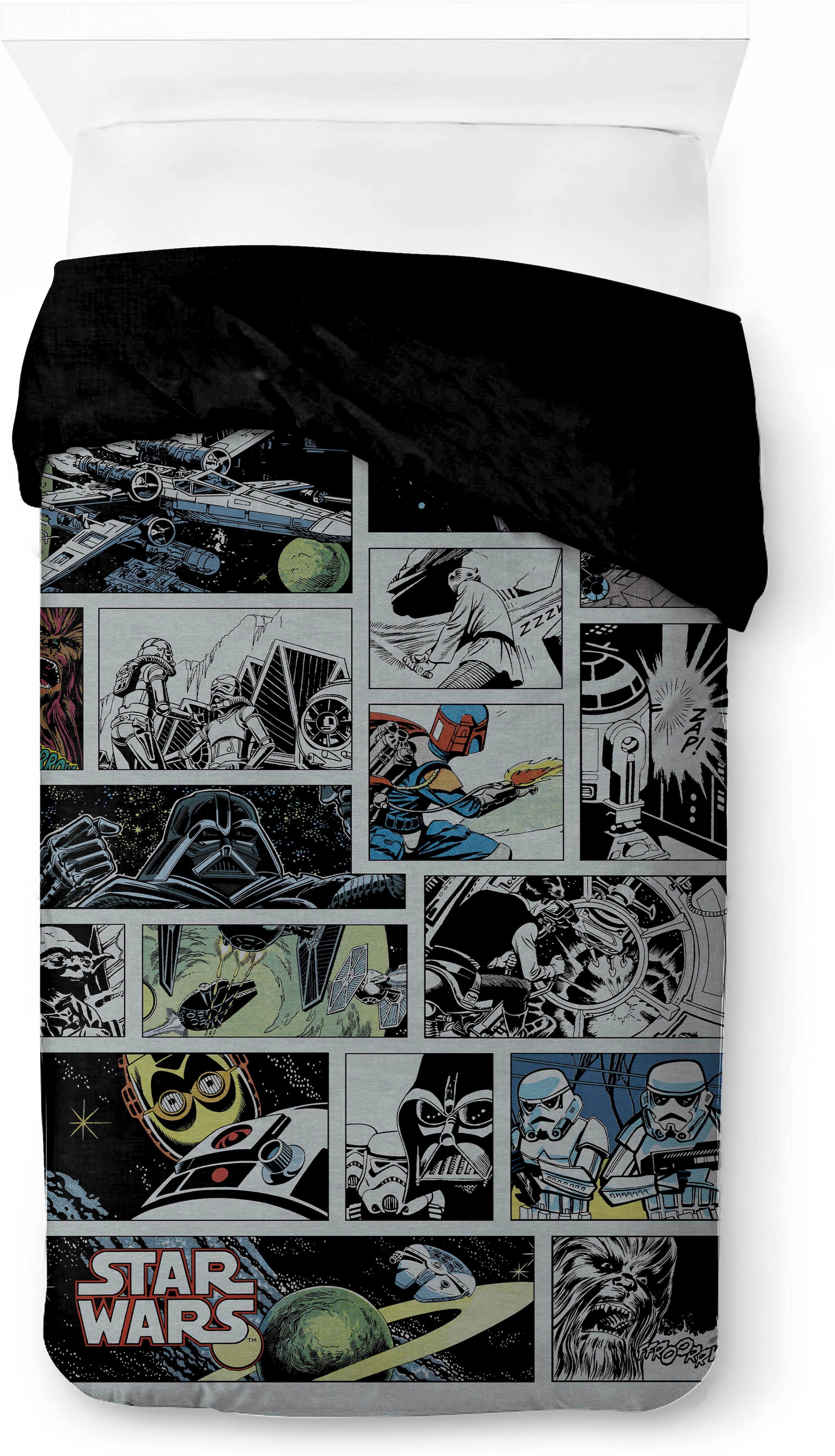 Star Wars Kinderbettwäsche »Star Wars Classic Comic« 2 100% Baumwolle