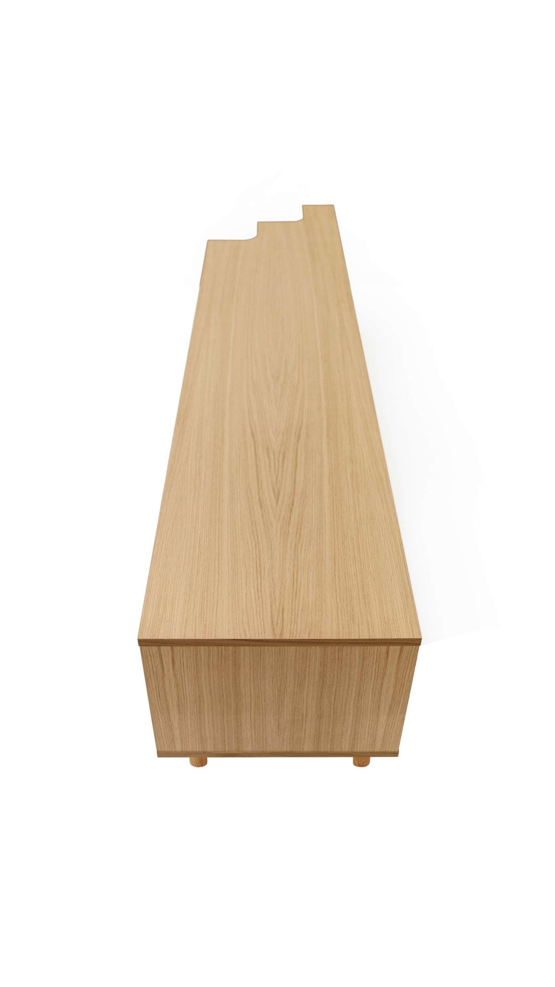 Woodman TV-Board »Shift«, mit Echtholzfurnier aus Eiche, Breite 189 cm, mit Push-to-Open