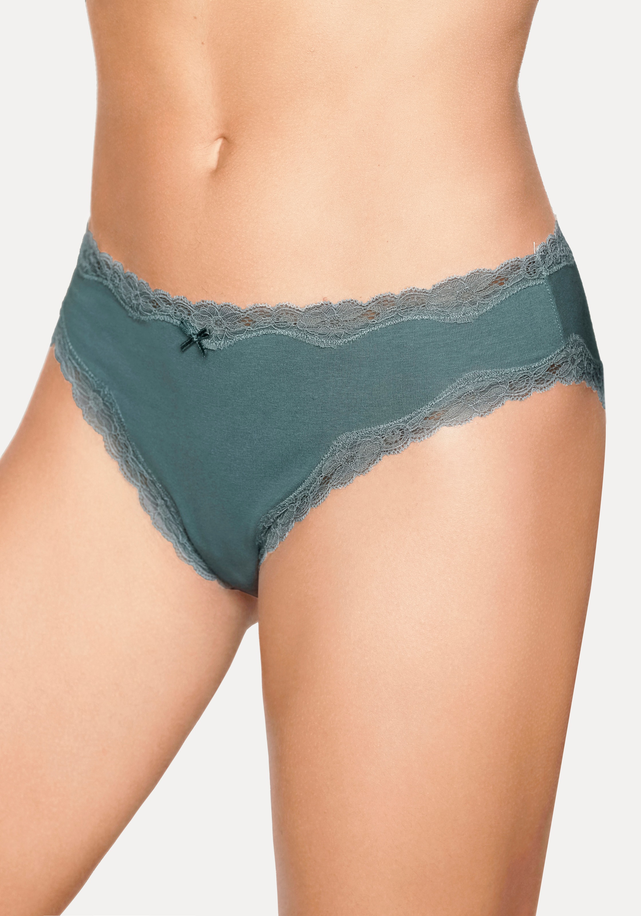 Vivance Jazz-Pants Slips, (5er-Pack), aus elastischer Baumwolle