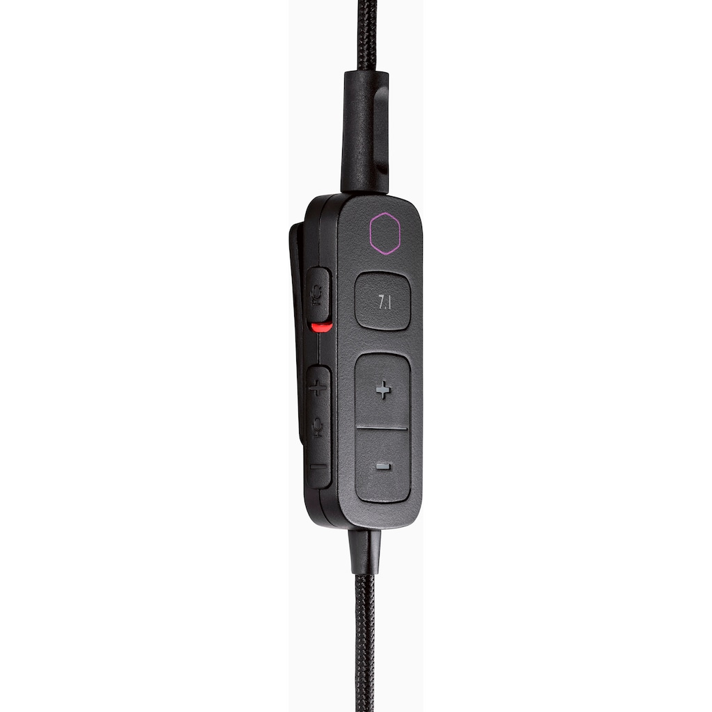 COOLER MASTER Gaming-Headset »MH752«, Mikrofon abnehmbar-Geräuschisolierung