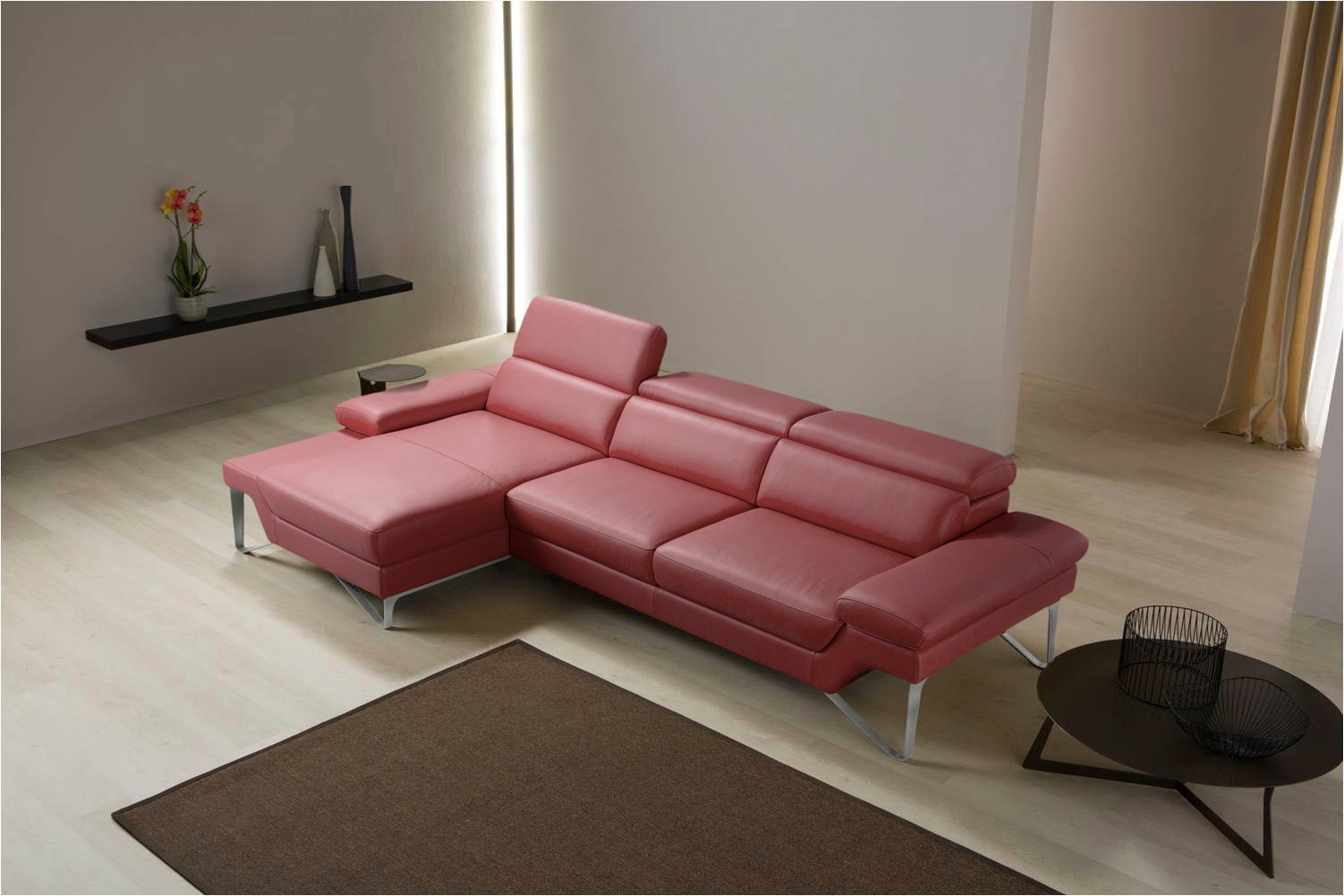 Egoitaliano Ecksofa »Princess, elegantes Designsofa mit erstklassigem Sitzk günstig online kaufen