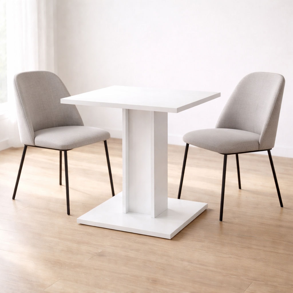 OTTO home Esstisch »Square Säulentisch, Küchentisch, Bistrotisch, Kompakt-Esstisch« Quadratischer Esstisch; verschiedene Farben erhältlich; Breite: 70 cm