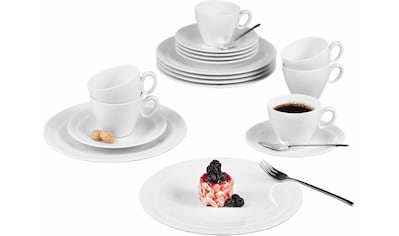 Kaffeeservice »Geschirr-Set, Service Trio«, (Set, 18 tlg.)