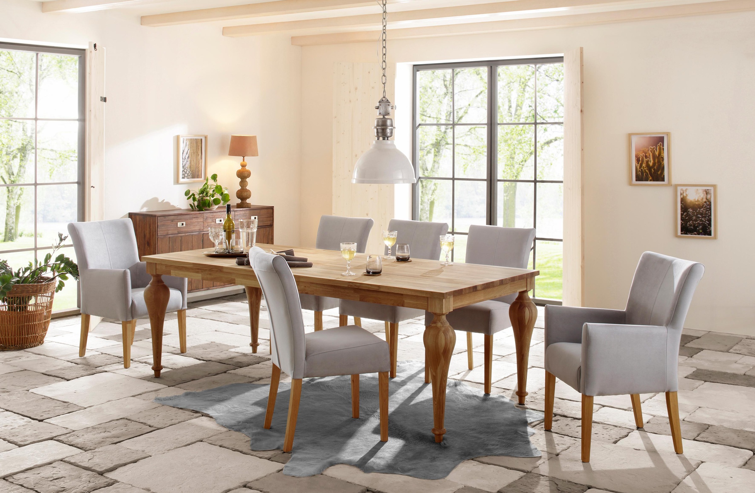 Home affaire Esszimmerstuhl »Queen Polsterstuhl BESTSELLER«, (Set), 2 St., günstig online kaufen