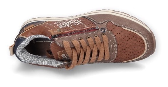 Dockers by Gerli Sneaker  , Freizeitschuh, Halbschuh, Schnürschuh mit Zierreißverschluss