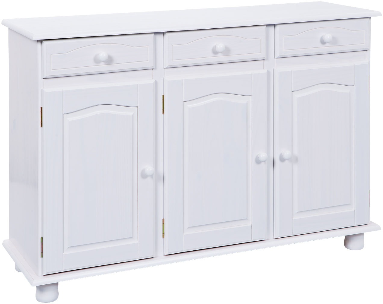 Inter Link Sideboard »Sideboard Livio« 1 Stk. tlg. Kiefer Massiv, Landhaus, BxTxH: ca. 130 x 43 x 87 cm