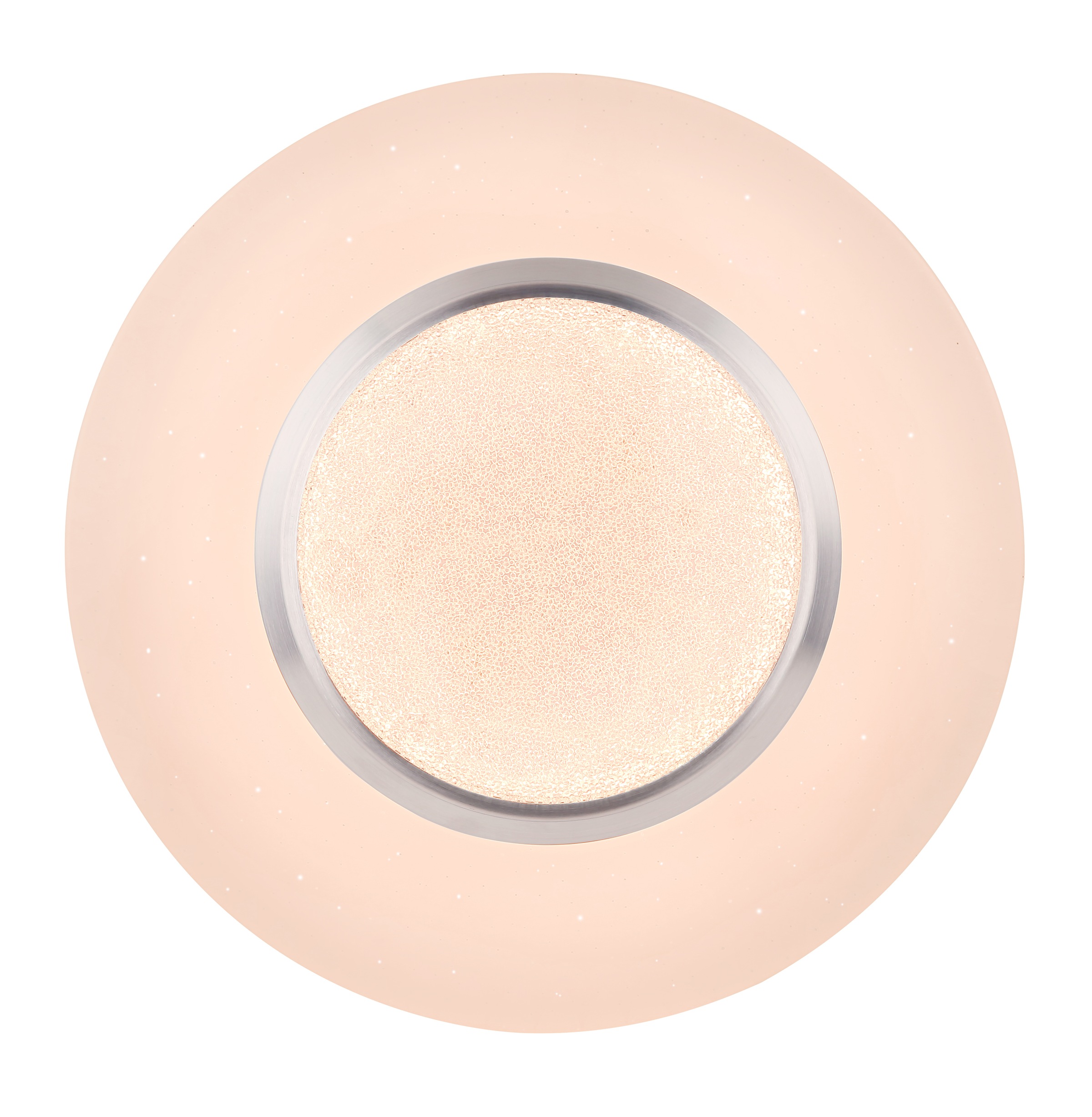 GLOBO LIGHTING LED Deckenleuchte »CANDIDA«, Leuchtmittel LED-Modul | LED fest integriert, Deckenlampe/rund/Wohnzimmer/Schlafzimmer/rot-blau-grün