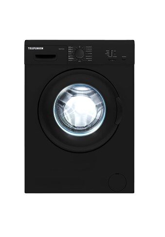Telefunken Waschmaschine »W-01-51-B«, W-01-51-B, 5 kg, 1000 U/min, (5 kg / schwarz) kaufen