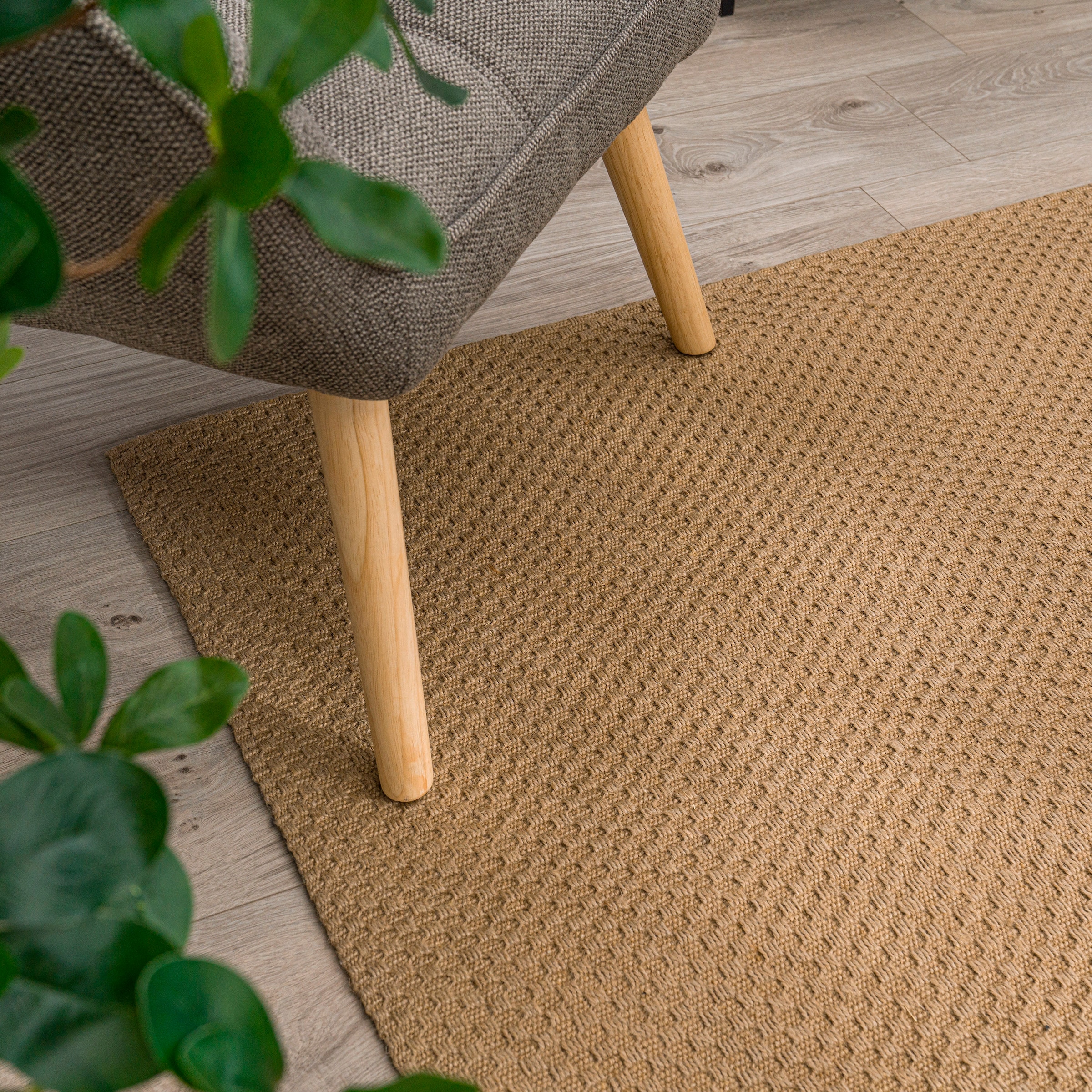 Paco Home Teppich »Aalborg 534«, rechteckig, 4 mm Höhe, Flachgewebe, handgewebt, reine Naturfaser, Boho