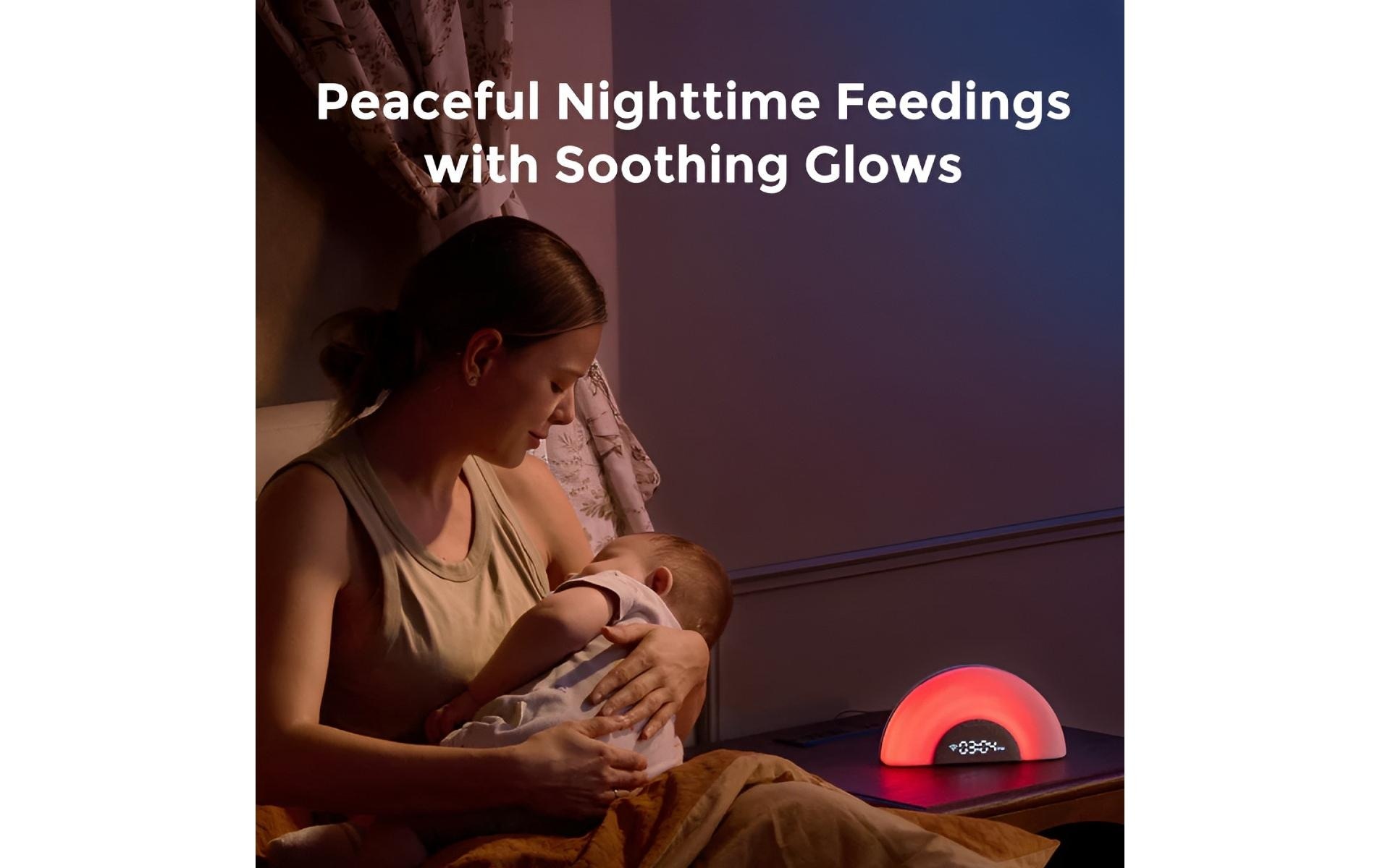 Momcozy Spieluhr »DreamSync Rainbow Noise Machine«