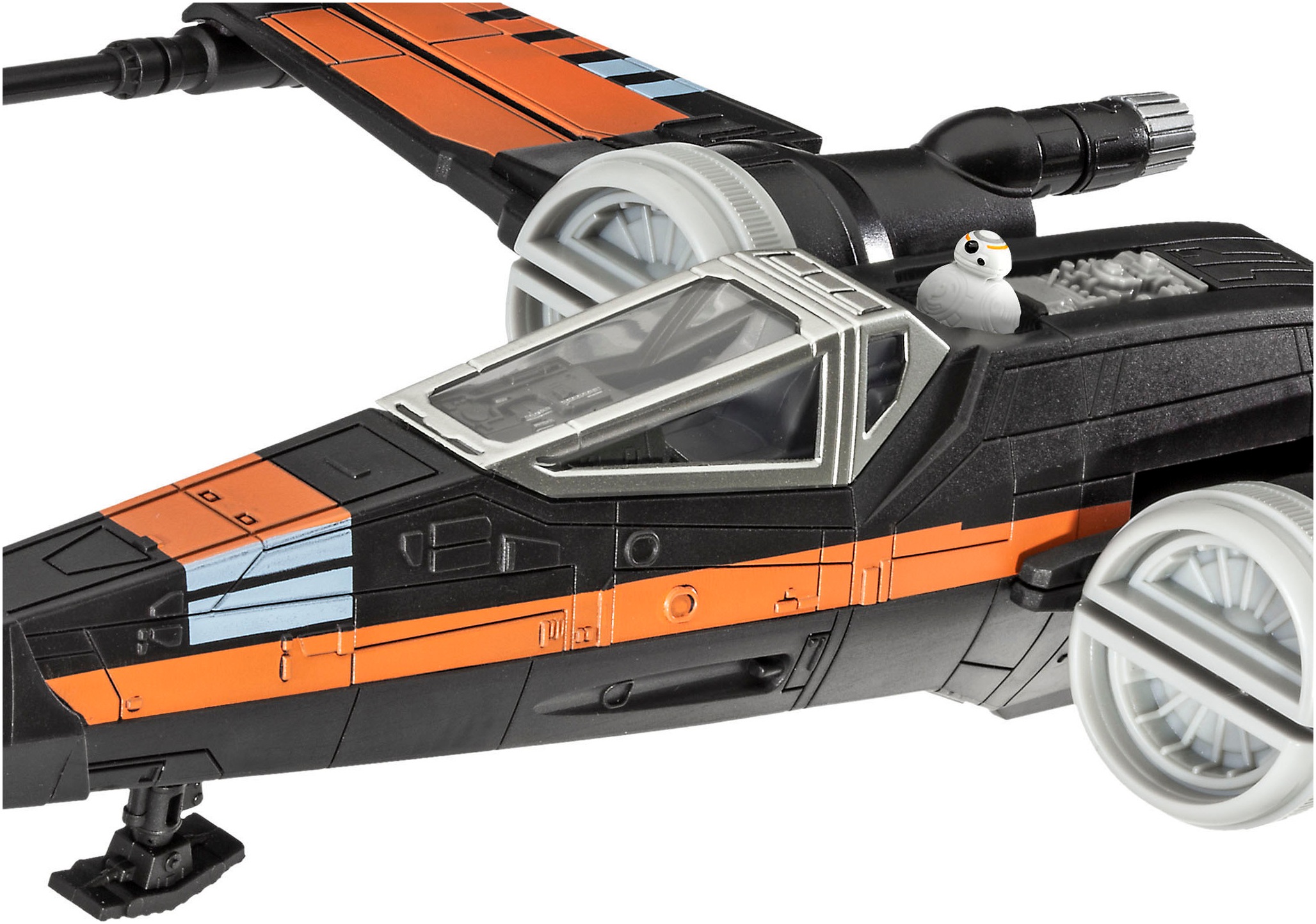 Revell® Modellbausatz »Build&Play, Star Wars Poe's X-Wing Fighter« mit Sound