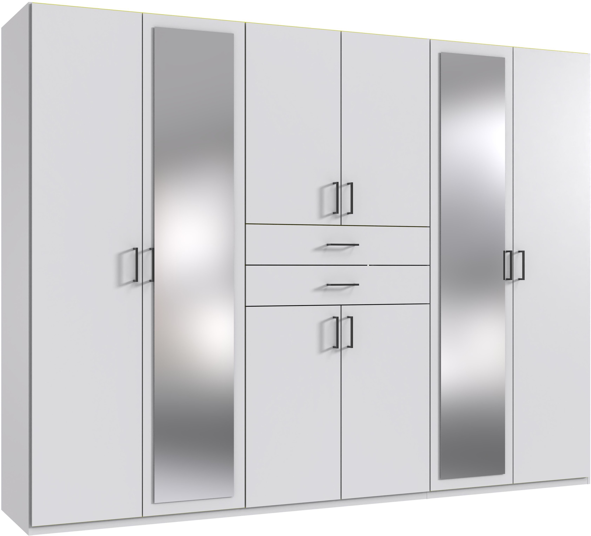 Wimex Kleiderschrank »Diver Drehtürenschrank mit Spiegel, 180, 225 o. 270cm günstig online kaufen