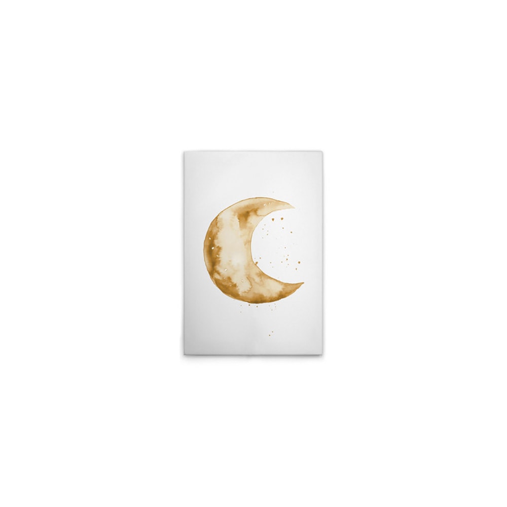 A.S. Création Leinwandbild »Golden Crescent - Wandbild Weiß Gelb Gold Keilr günstig online kaufen