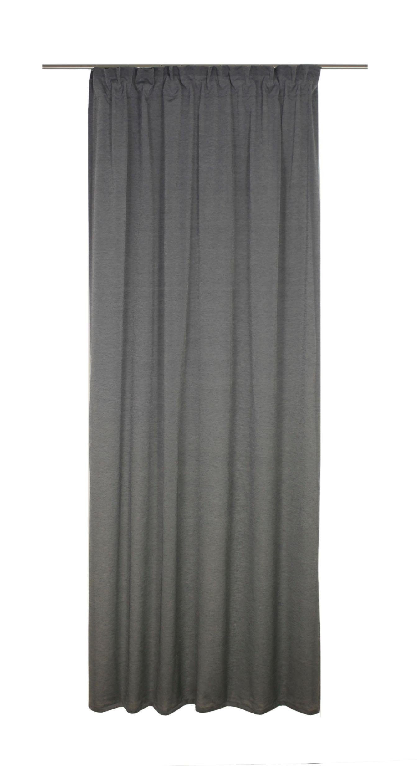 andas Vorhang »Elby 2«, (1 St.), basic, transparent, monochrom, bis 295 cm günstig online kaufen