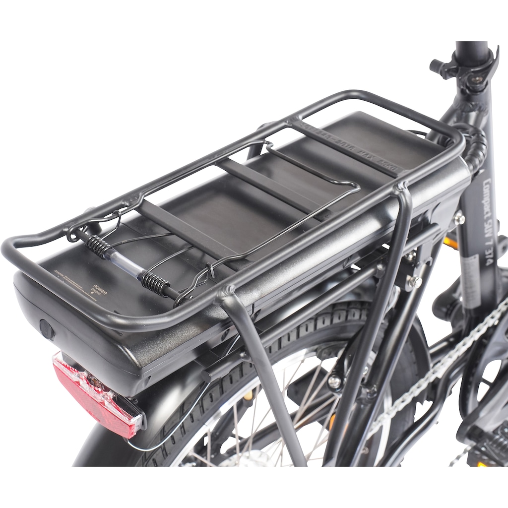 ALLEGRO E-Bike »Compact SUV 7 374«, 7 Gang, microSHIFT, Heckmotor 250 W