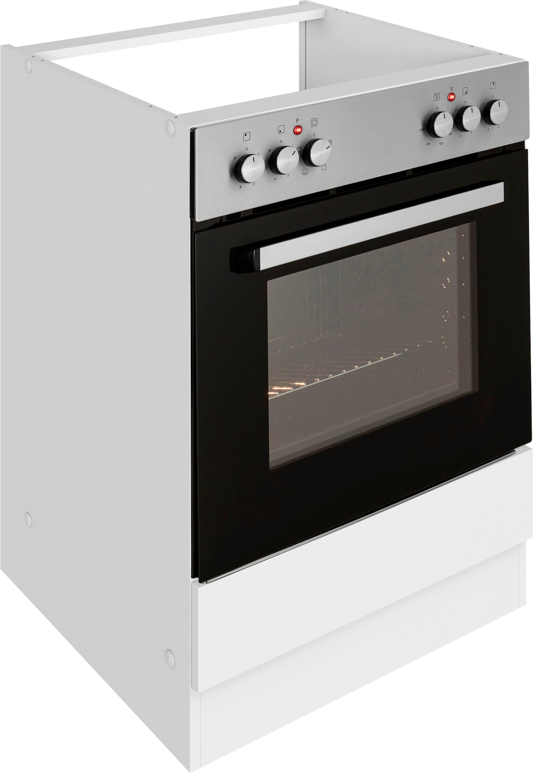 KOCHSTATION Herdumbauschrank »KS-Luhe«, 60 cm breit