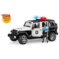 Bruder® Spielzeug-Polizei »Jeep Wrangler Polizeifahrzeug und Polizist«, (Set, 2 tlg.), mit Sound, Made in Germany