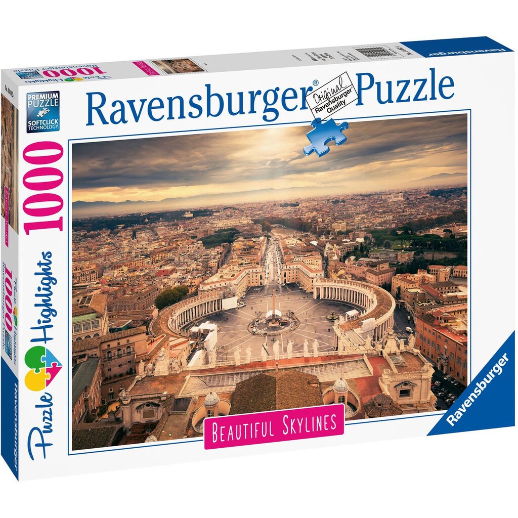 Ravensburger Puzzle »Puzzle Highlights Beautiful Skylines - Rome«