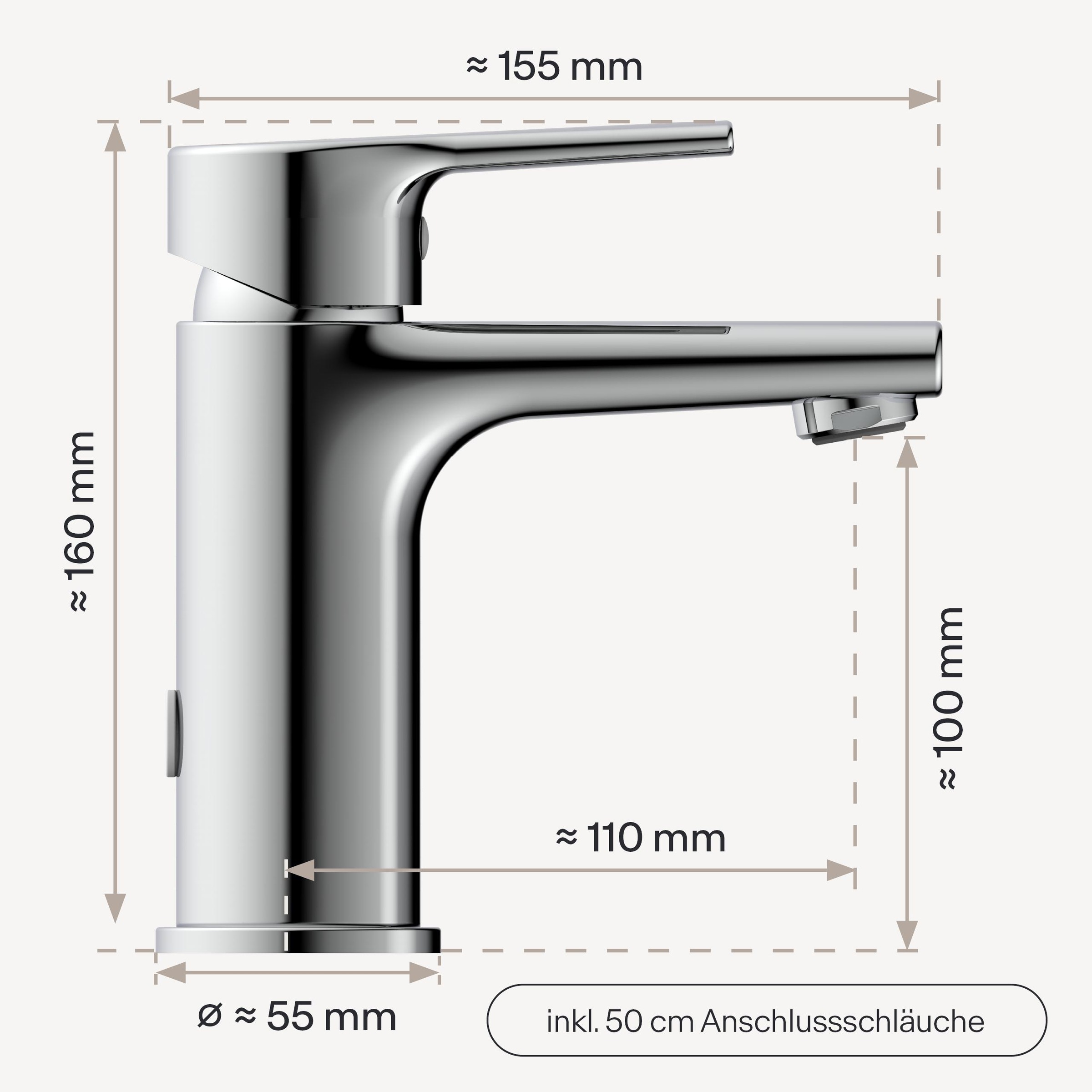 WASSERWERK Waschtischarmatur »WT 13«