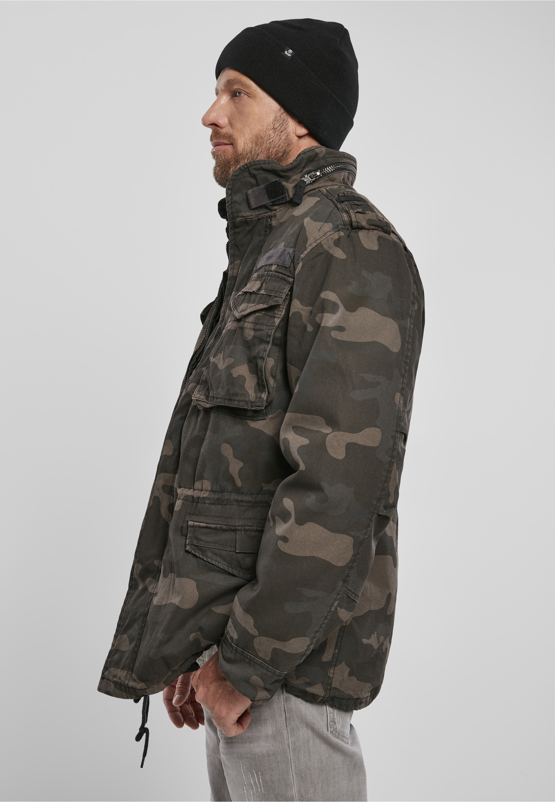 Brandit Winterjacke »Brandit Herren M-65 Giant Jacket« 1 Stk. tlg. ohne Kapuze