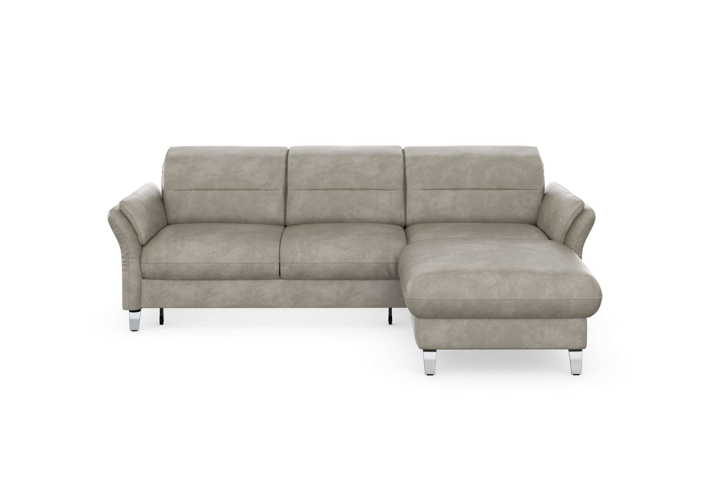 sit&more Ecksofa »Grenoble L-Form mit Federkern«, wahlweise mit Bettfunktio günstig online kaufen