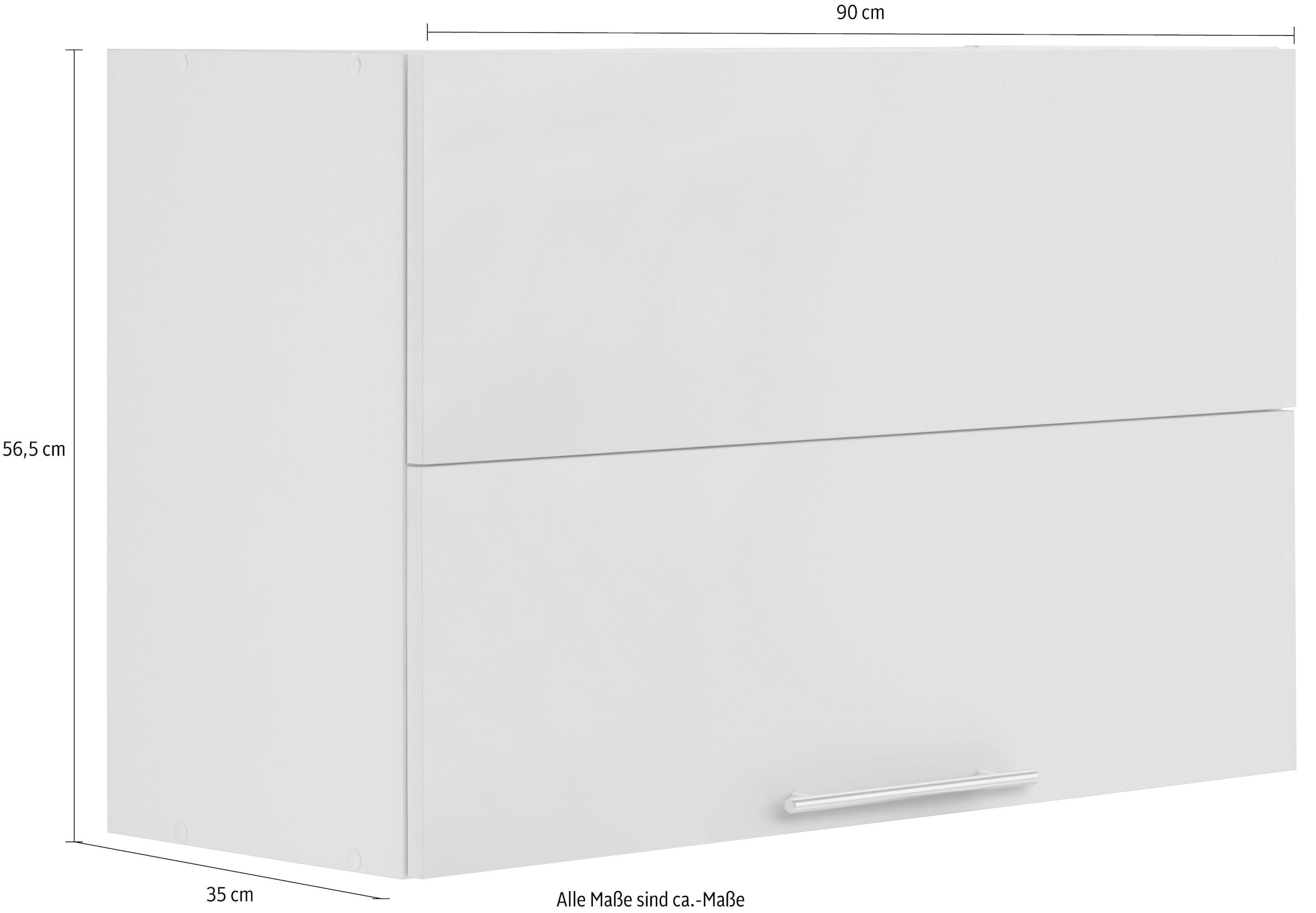 wiho Küchen Faltlifthängeschrank »Cali«, Breite 90 cm