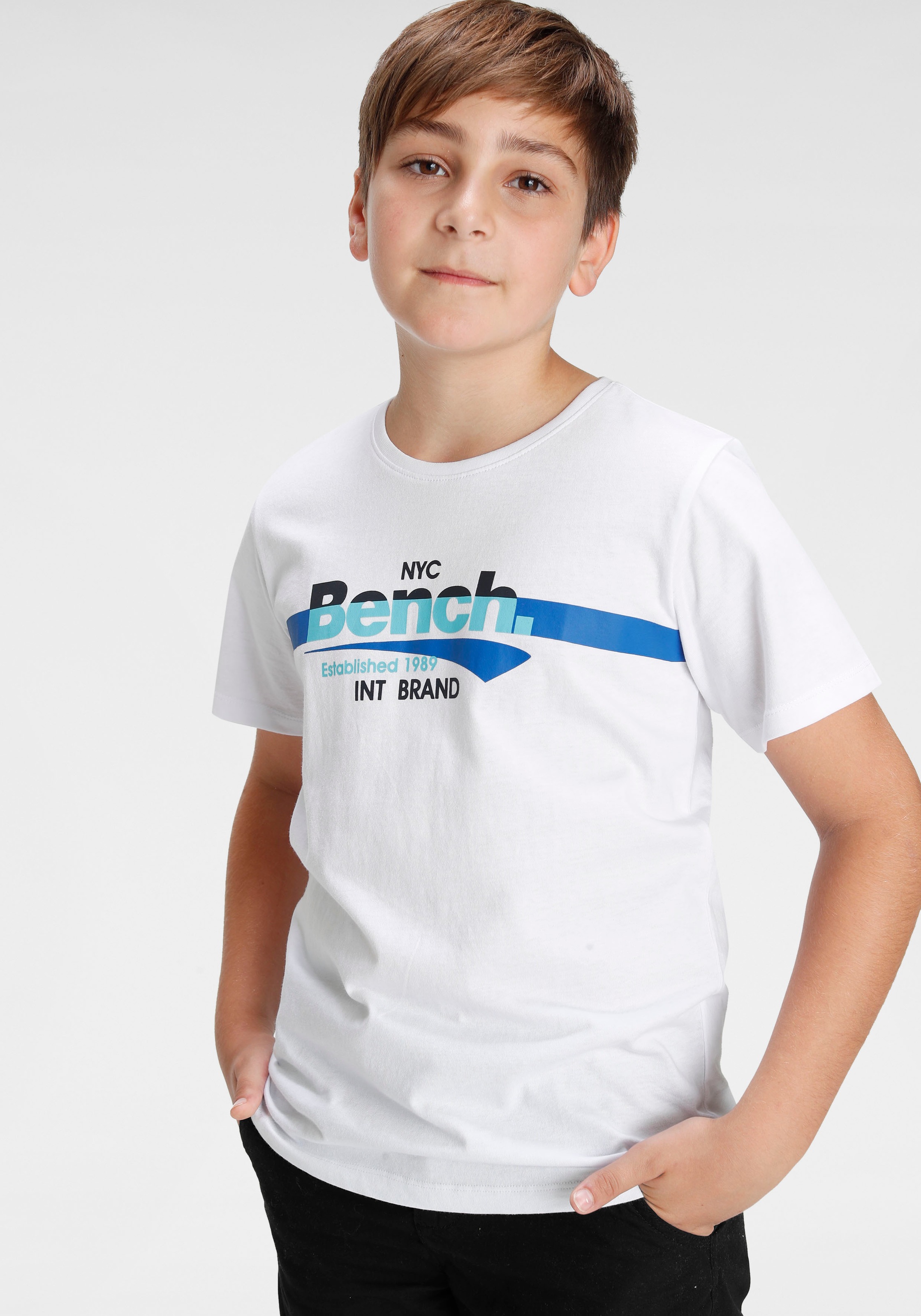 Bench. T-Shirt, kaufen Frontdruck Online-Shop im