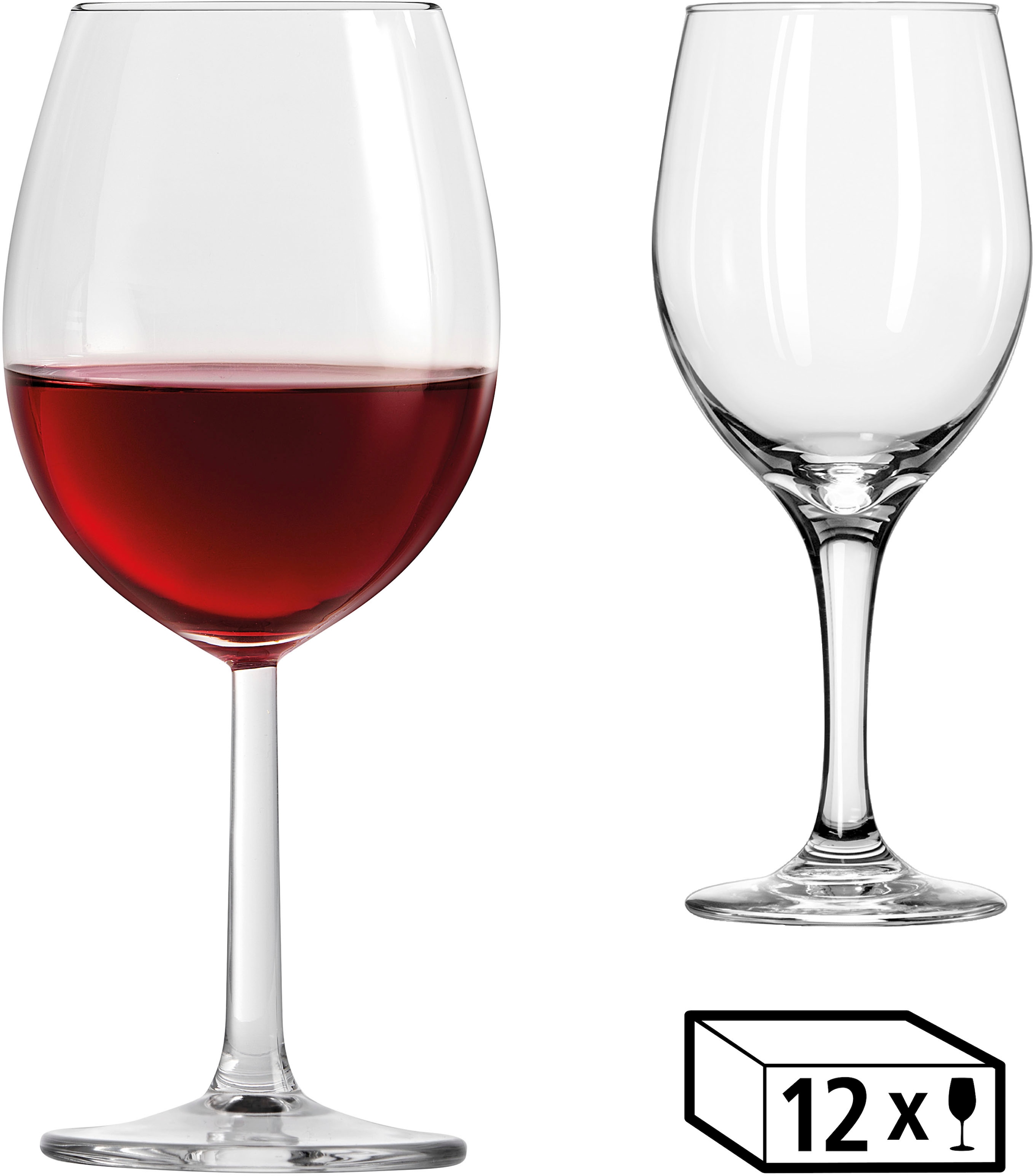 LIBBEY Weinglas »Libbey Gläser-Set -PERCEPTION-, 12er Set« 592 ml, hochwert günstig online kaufen