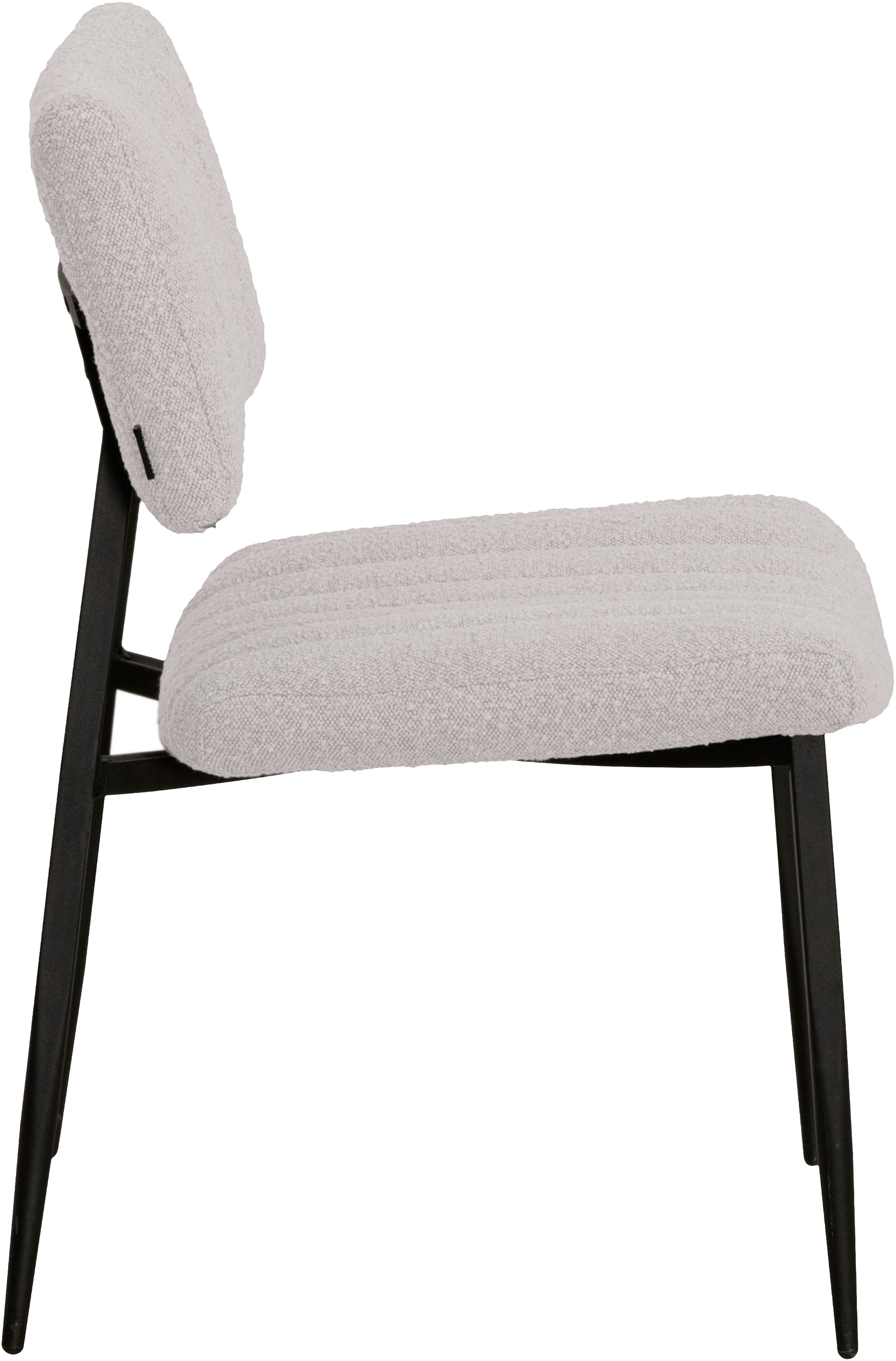 OMG Design Esszimmerstuhl »Dirk«, (Set), 2 St., Stoff, moderner Boucle Bezug, bequem gepolstert