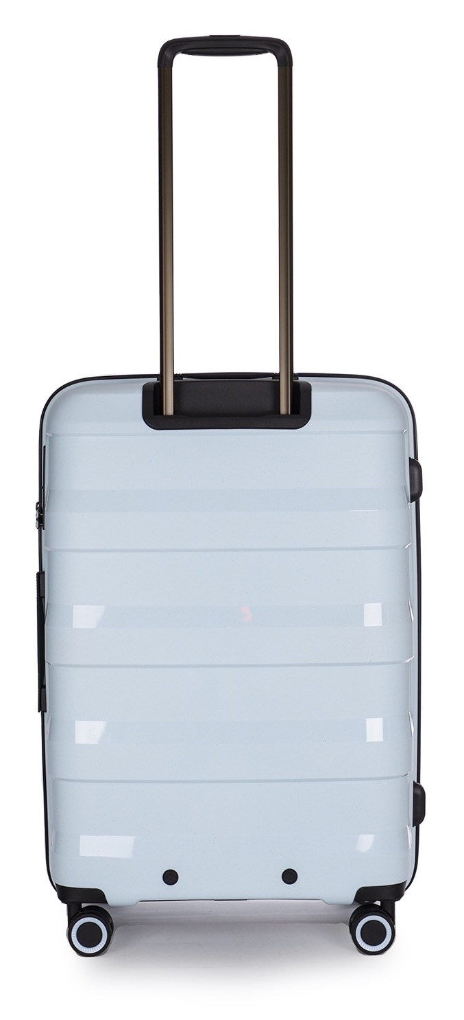 Stratic Trolley »STRAW+ Koffer M«, (1 St.), 4 Rollen, Hartschalenkoffer Trolley TSA-Zahlenschloss STRATIC CONNECT NFC-Chip
