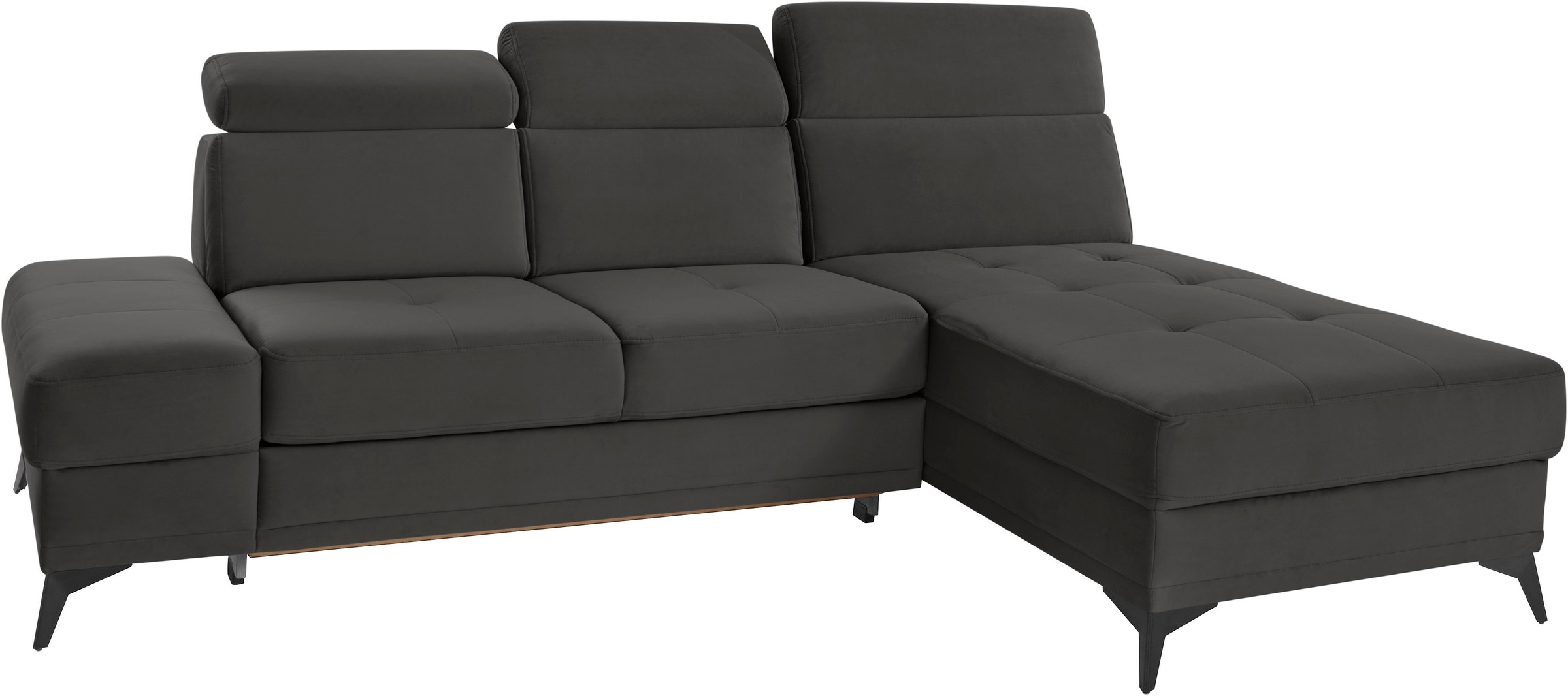 INOSIGN Ecksofa »Cardiz L-Form«, inkl.Kopfteilverstellung und Federkern wahlweise mit Bettfunktion
