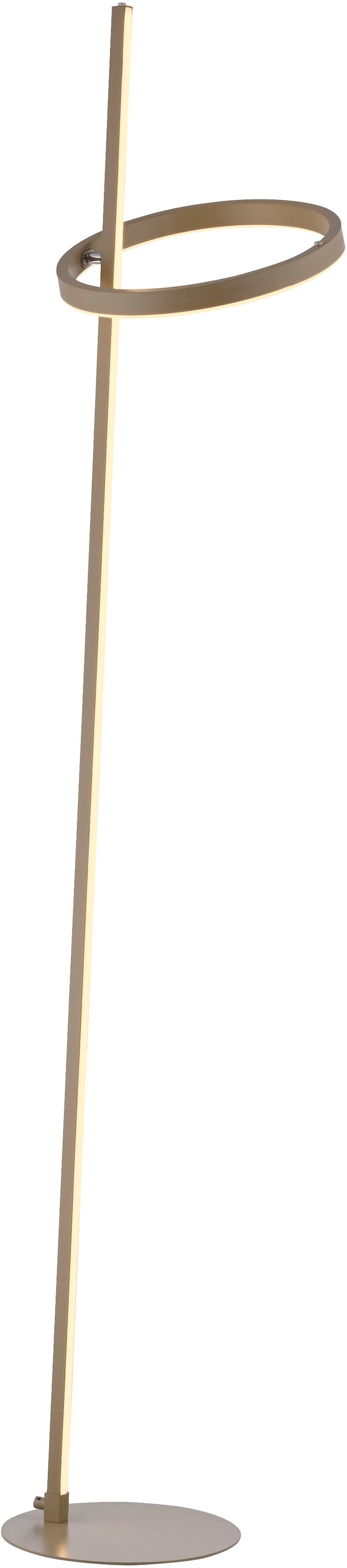 JUST LIGHT LED Stehlampe »RITUS« LED-Board 1 Stk. Warmweiß Touchdimmer, get günstig online kaufen