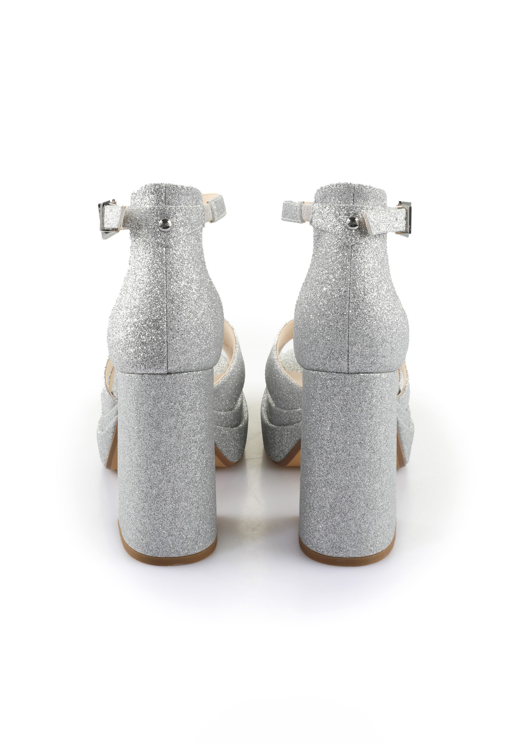 Buffalo High-Heel-Pumps »Buffalo Cross -Vegan Glitter«