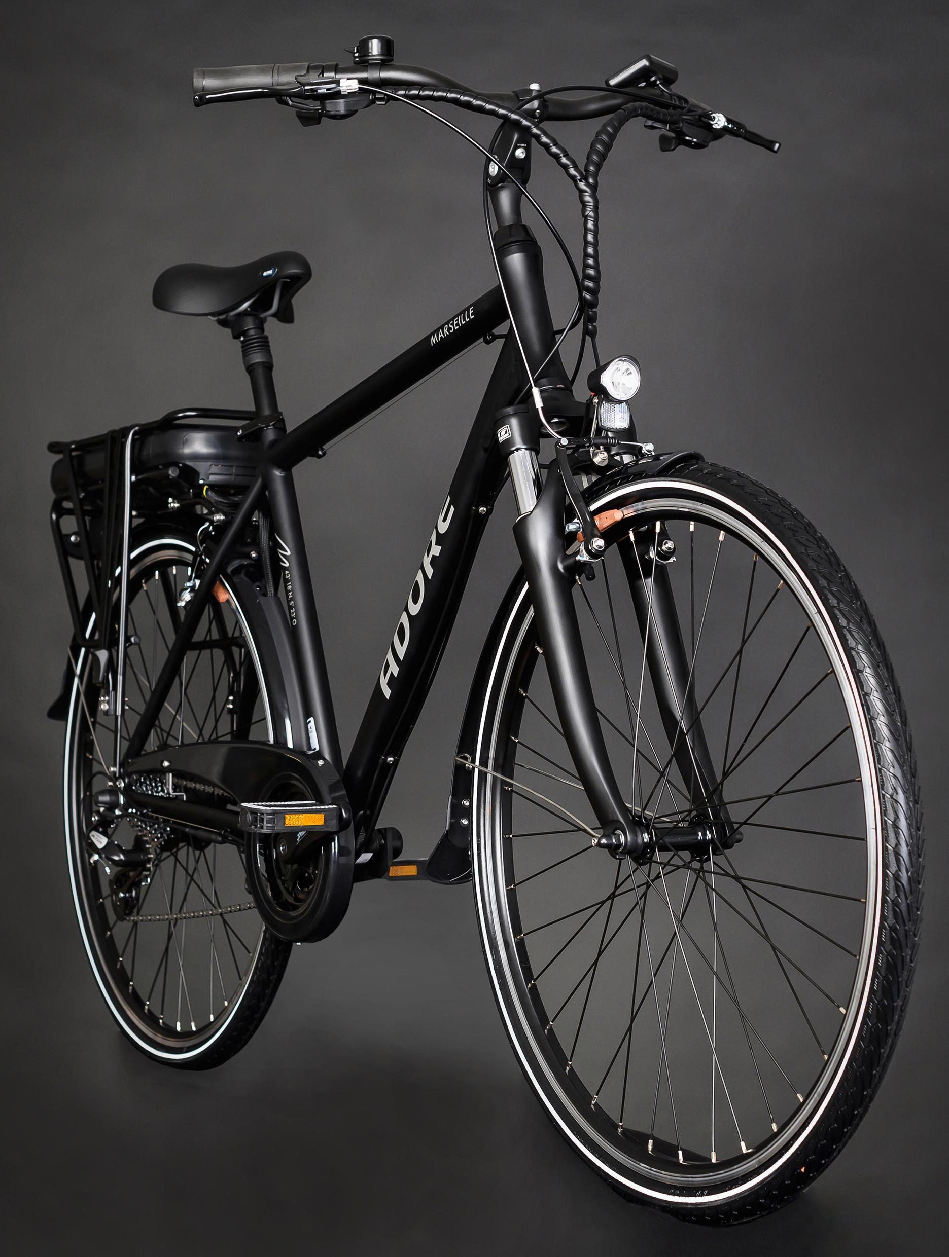 Adore E-Bike »Partnerset Marseille«, 24 Gang, Shimano, Altus, Heckmotor 250 W, (Spar-Set, 2 tlg.), Pedelec, Elektrofahrrad für Damen