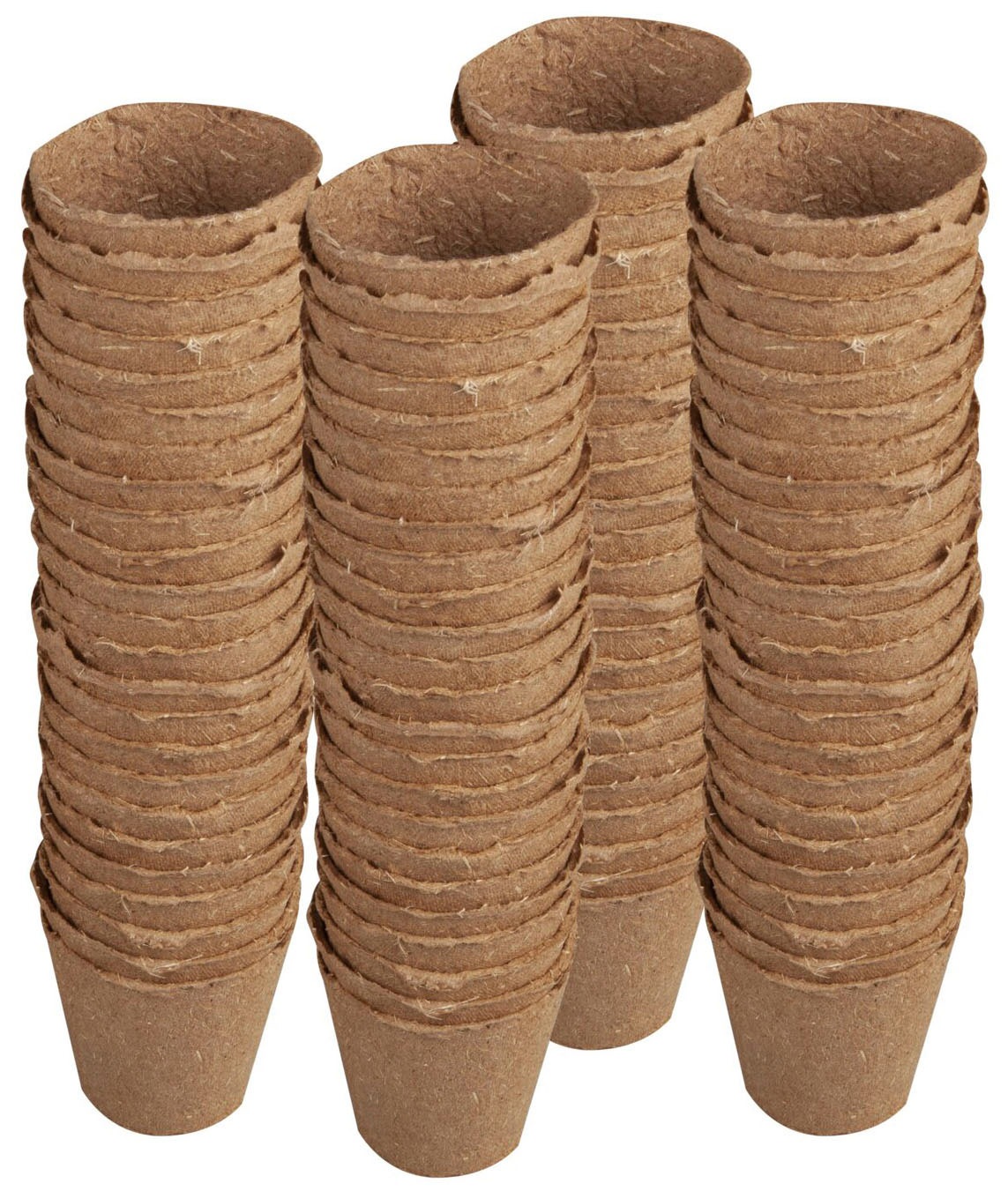 Windhager Anzuchttopf, (Set, 96 St.), torffreie Anzuchttöpfe, rund, Ø 6cm