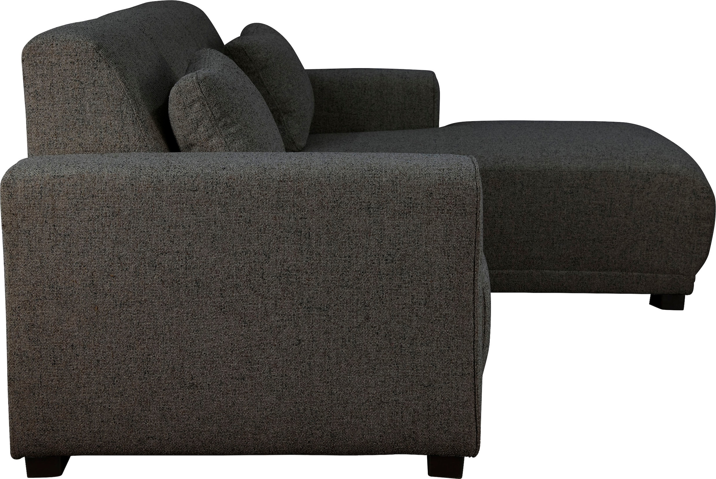 Home affaire Ecksofa »Bornholm incl. 2 Kissen, Stellmaße 234x162 cm L-Form«, Recamiere wahlweise links oder rechts bestellbar