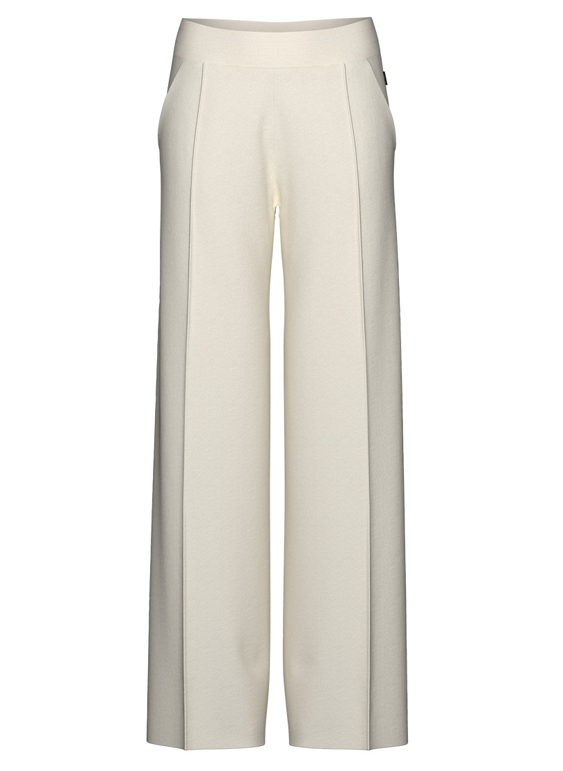 Trigema Jerseyhose »TRIGEMA Jogginghose mit weitem Bein«