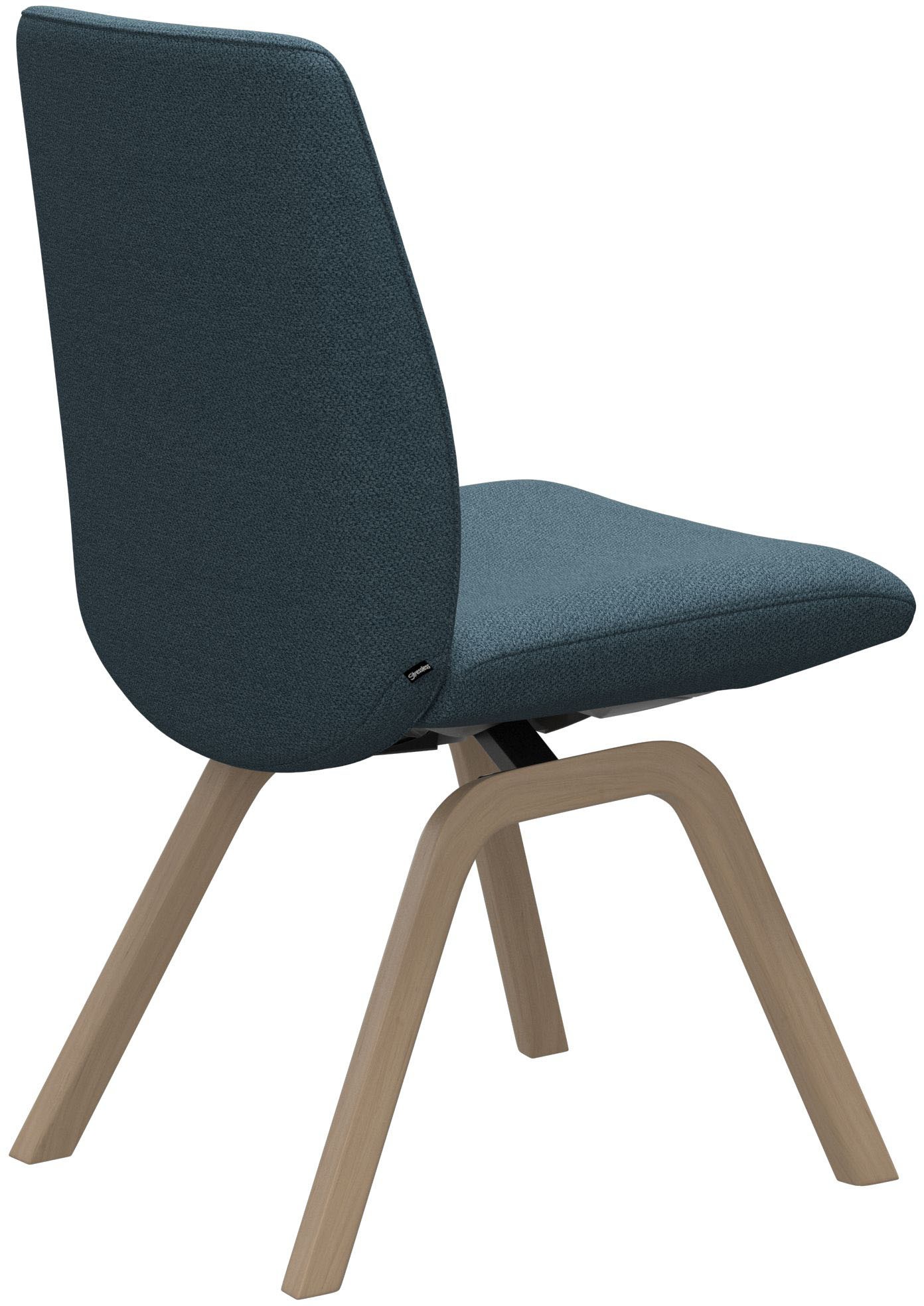 Stressless® Polsterstuhl »Laurel«, ROHLEDER Stoff Q2 FARON, Low Back, Größe L, mit schräggestellten Beinen in Eiche natur
