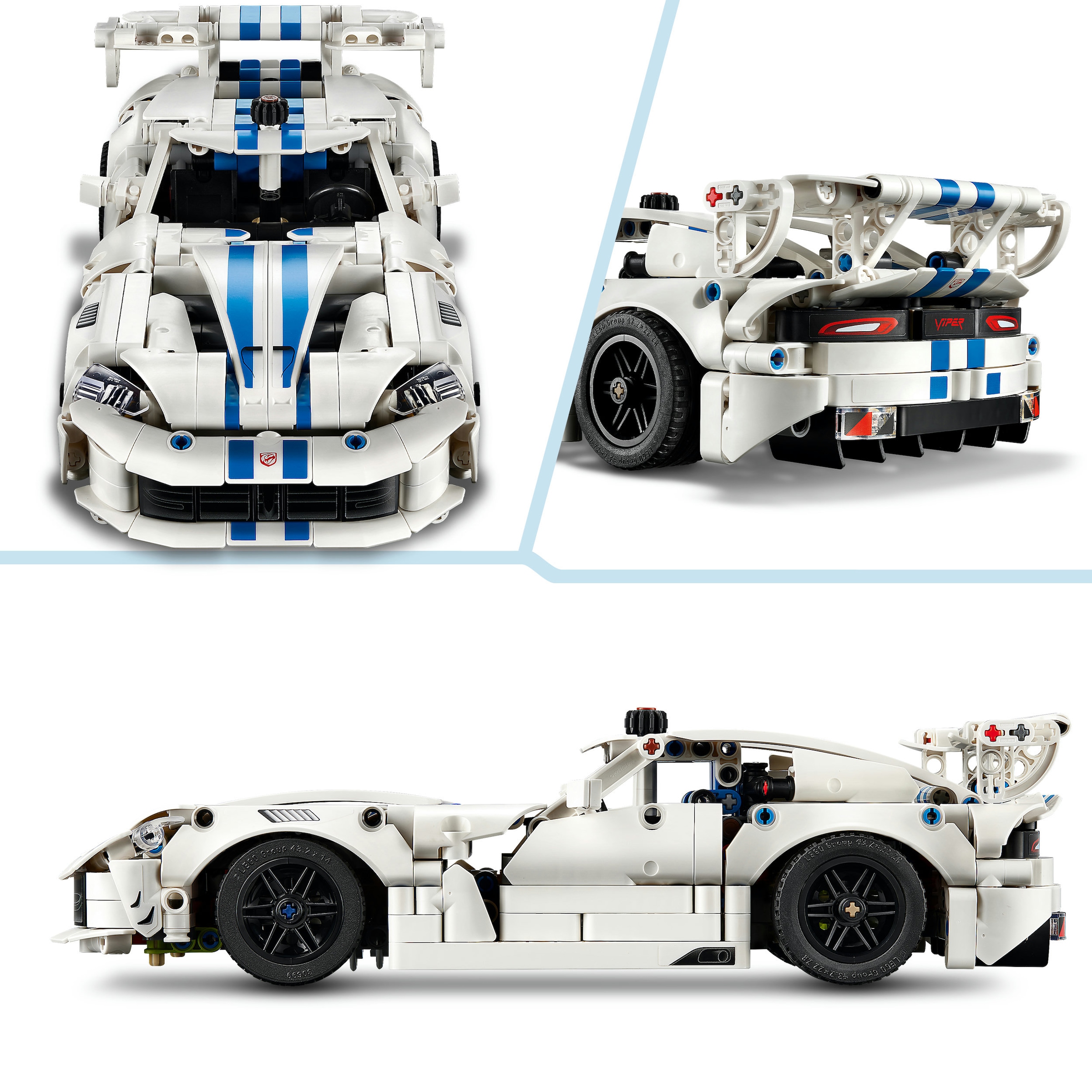 LEGO® Konstruktionsspielsteine »Dodge Viper GTS-R Sportwagen (42234), LEGO Technic« Made in Europe
