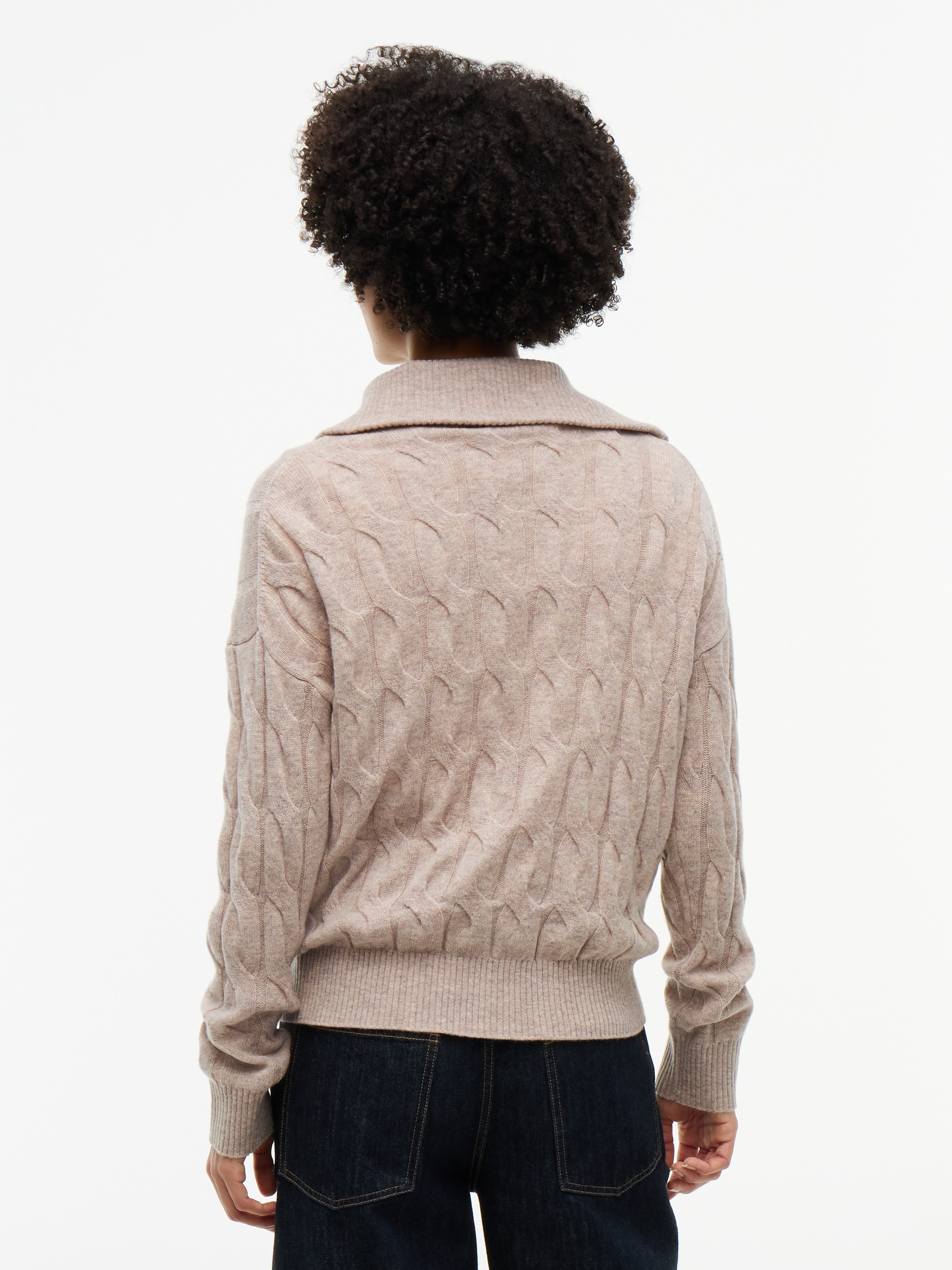 Tommy Hilfiger Troyer »SOFT WOOL CABLE 1/2 ZIP LS SWT« aus reiner Wolle, mit Zopfmuster
