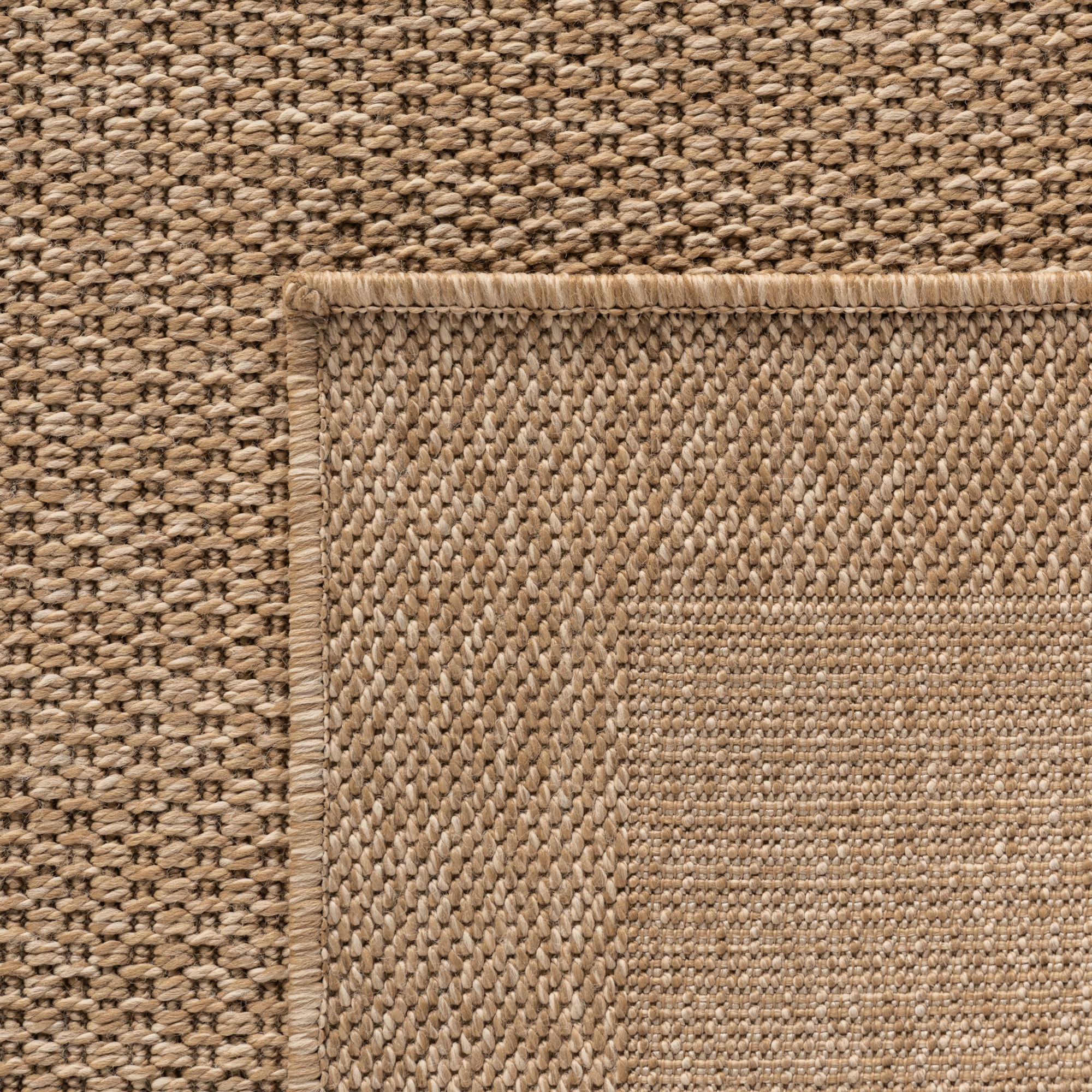 Ayyildiz Teppiche Outdoorteppich »TIMBER 1402«, rechteckig, 5 mm Höhe, In und Outdoor, Jute Sisal Optik, Wohnzimmer, Aussenbereich