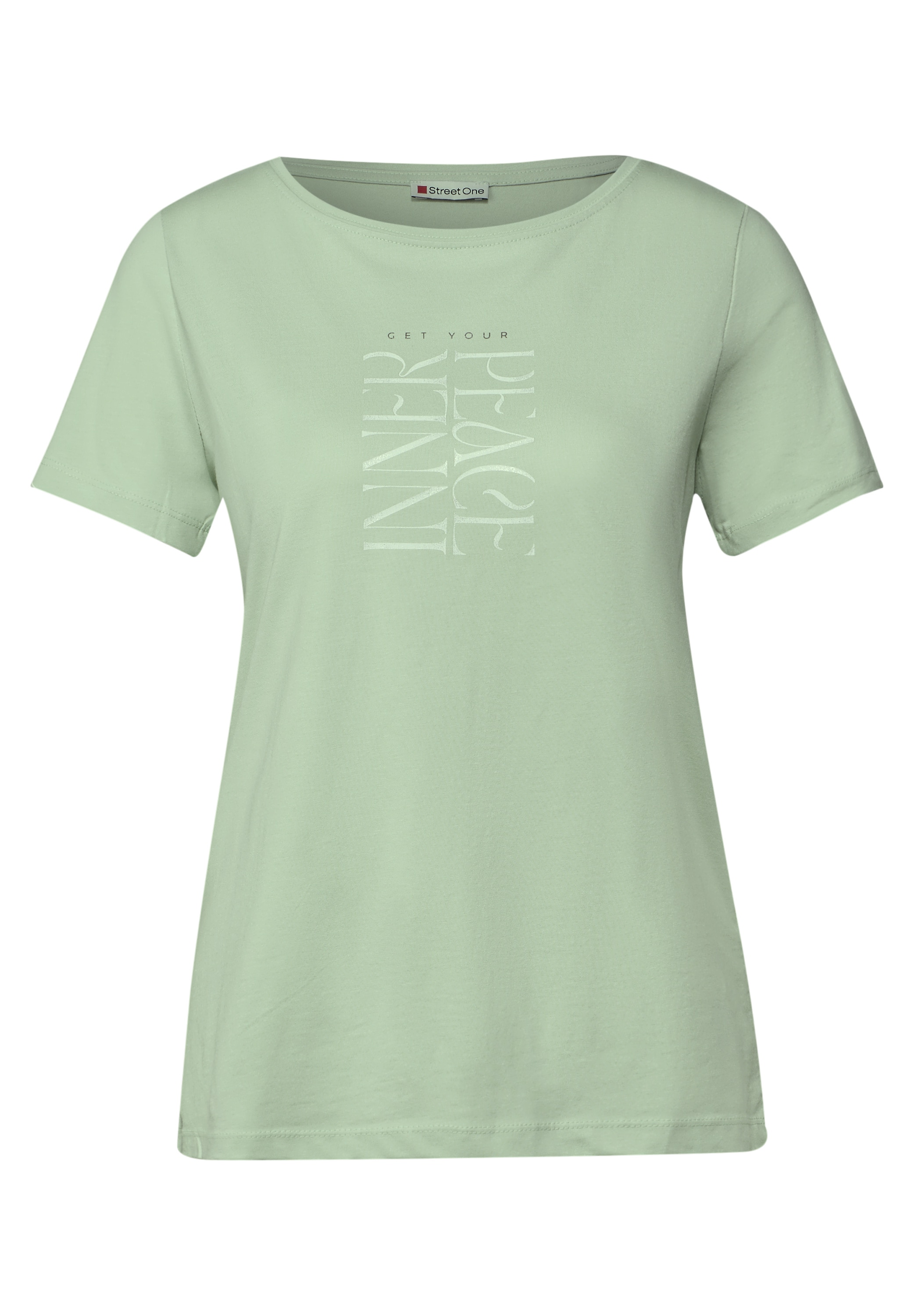 STREET ONE Shirttop mit Wording Print