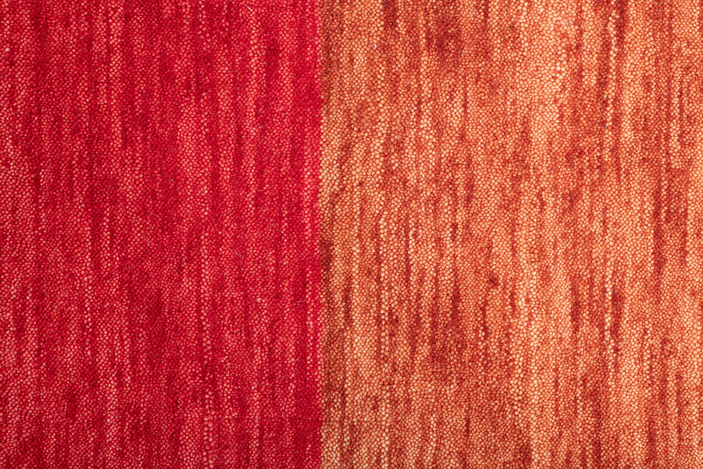 my home Wollteppich »Angern«, rechteckig, 13 mm Höhe, Handweb Teppich, gestreift, reine Wolle, handgewebt, brilliante Farben